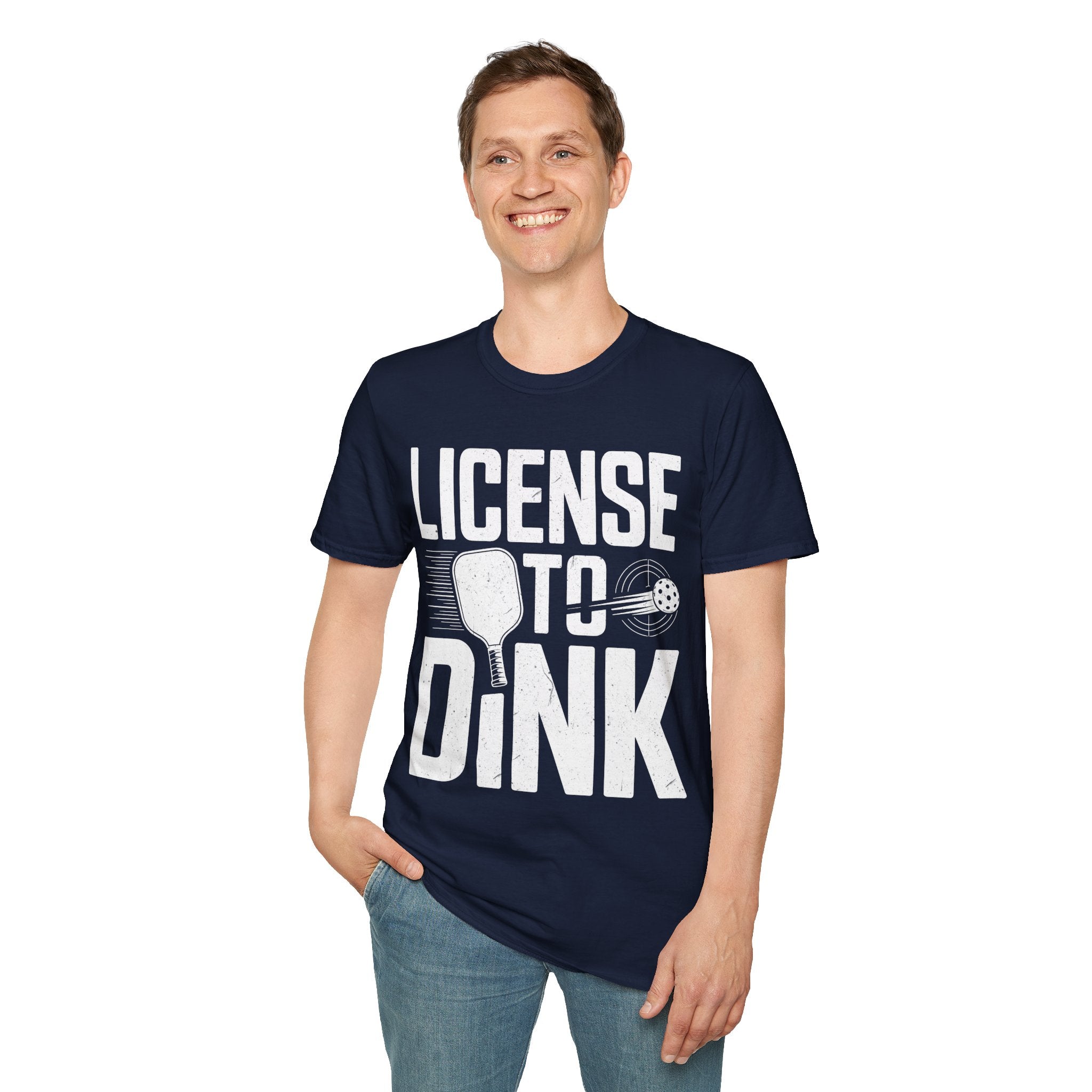 License to Dink - Pickleball Player T-Shirt