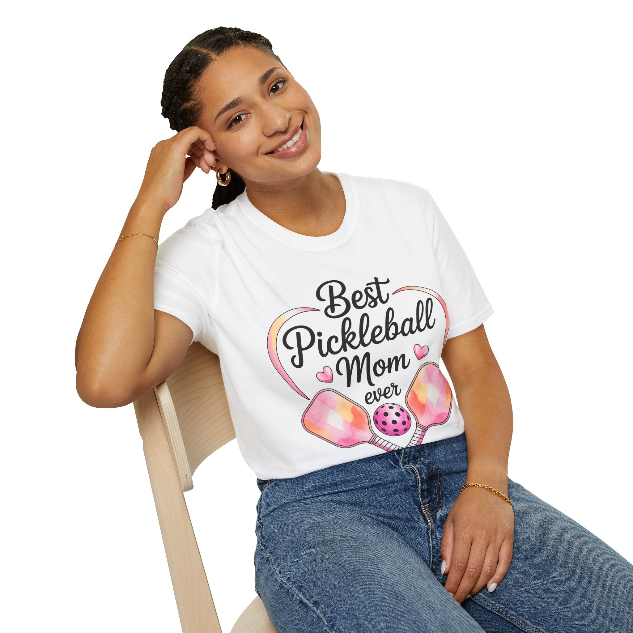 Best Pickleball Mom Ever - Gift T-Shirt