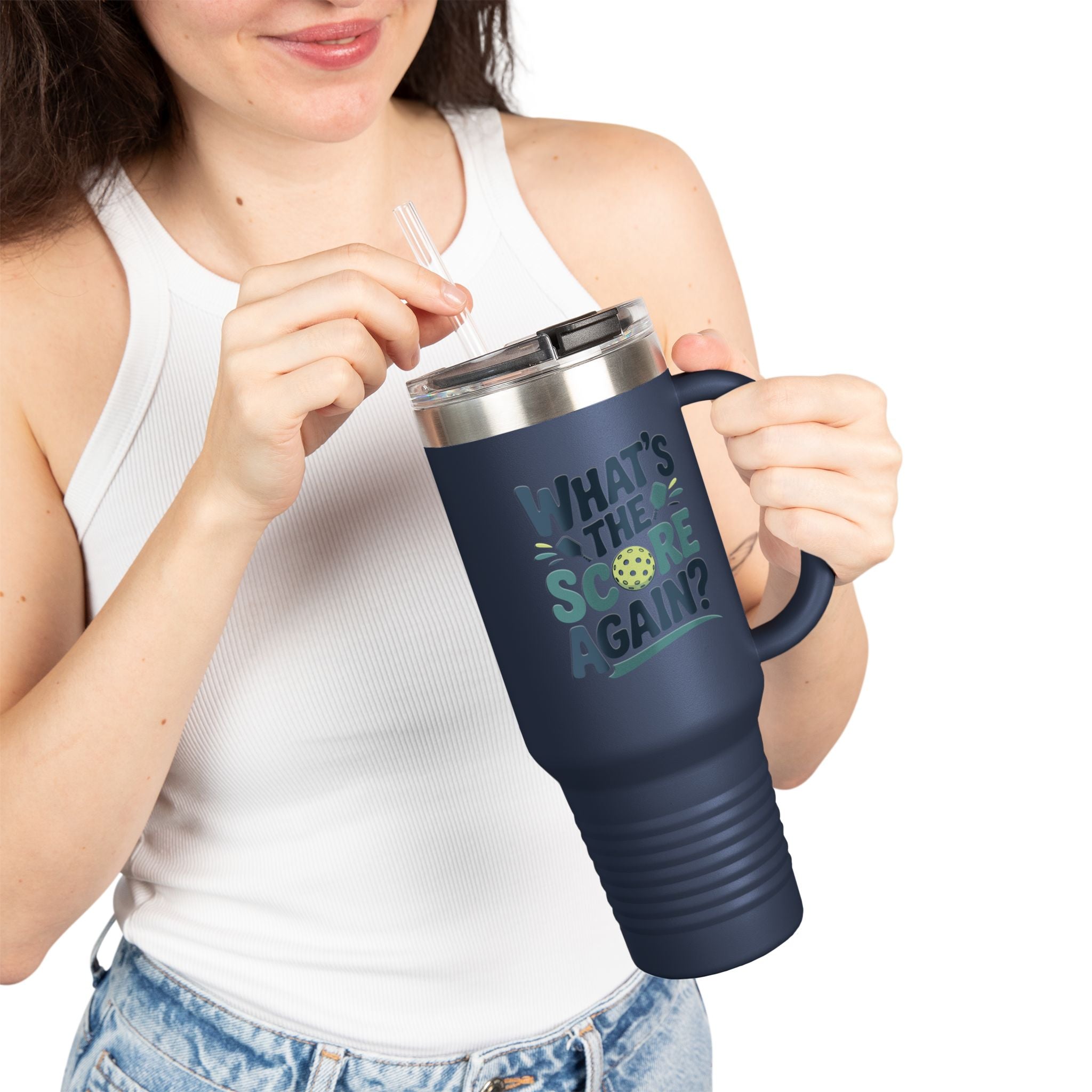 What´s the score again Insulated Travel Mug, 40oz