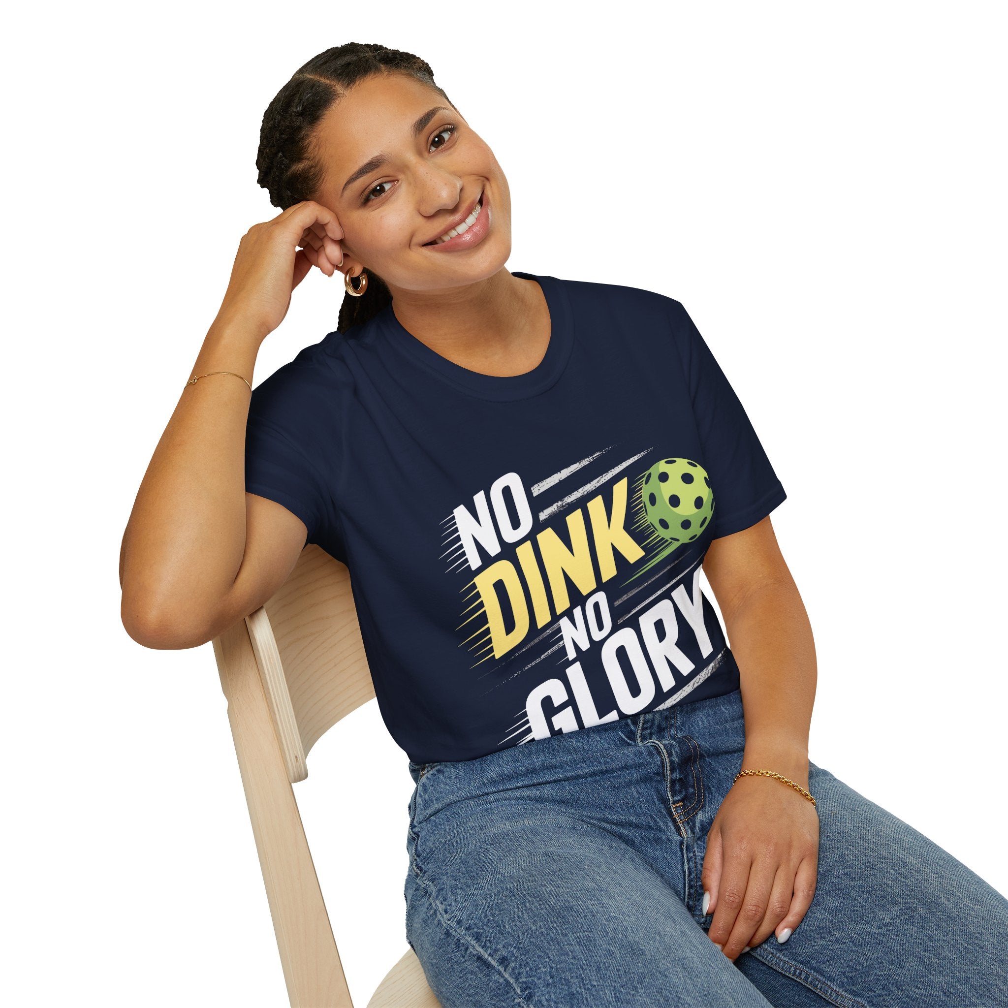 No Dink No Glory - Pickleball T-Shirt for Players