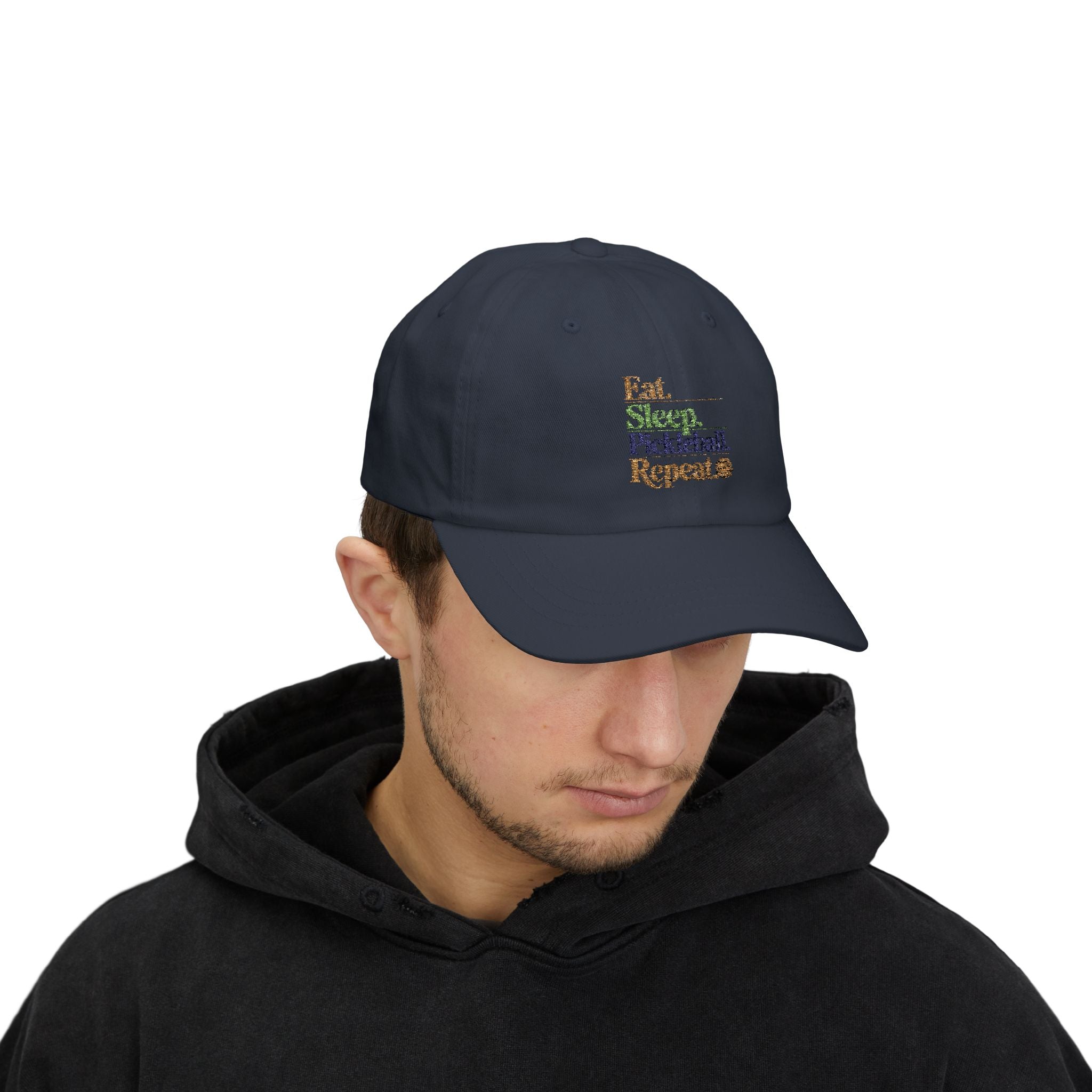 Eat Sleep Pickleball Repeat Classic Dad Cap