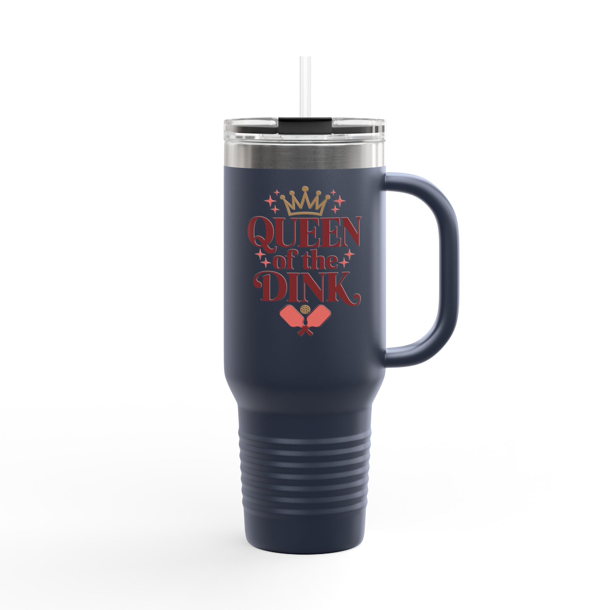 Queen of the dink Insulated Travel Mug, 40oz