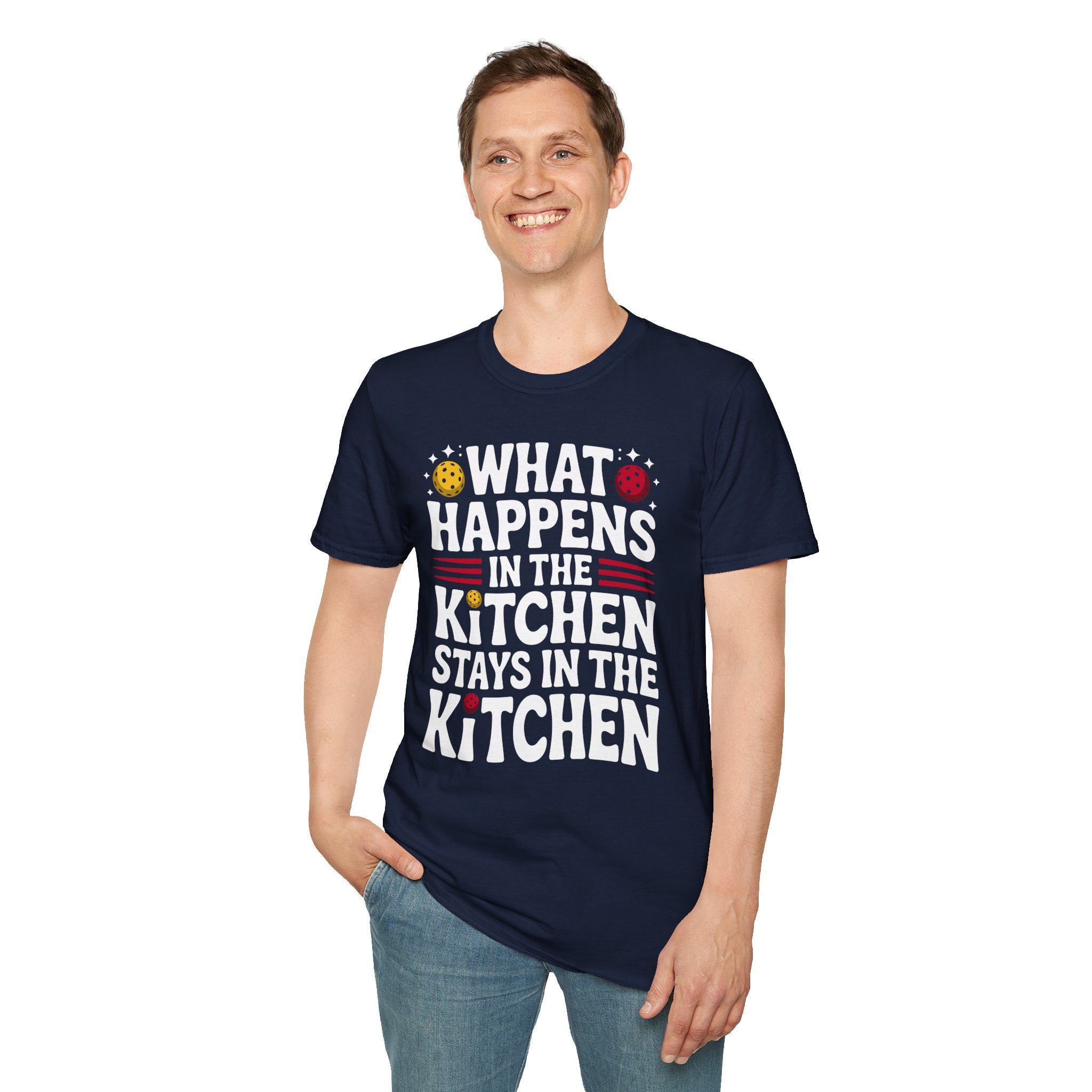 What happens in the Kitchen Stays in the kitchen - Pickleball Shirt