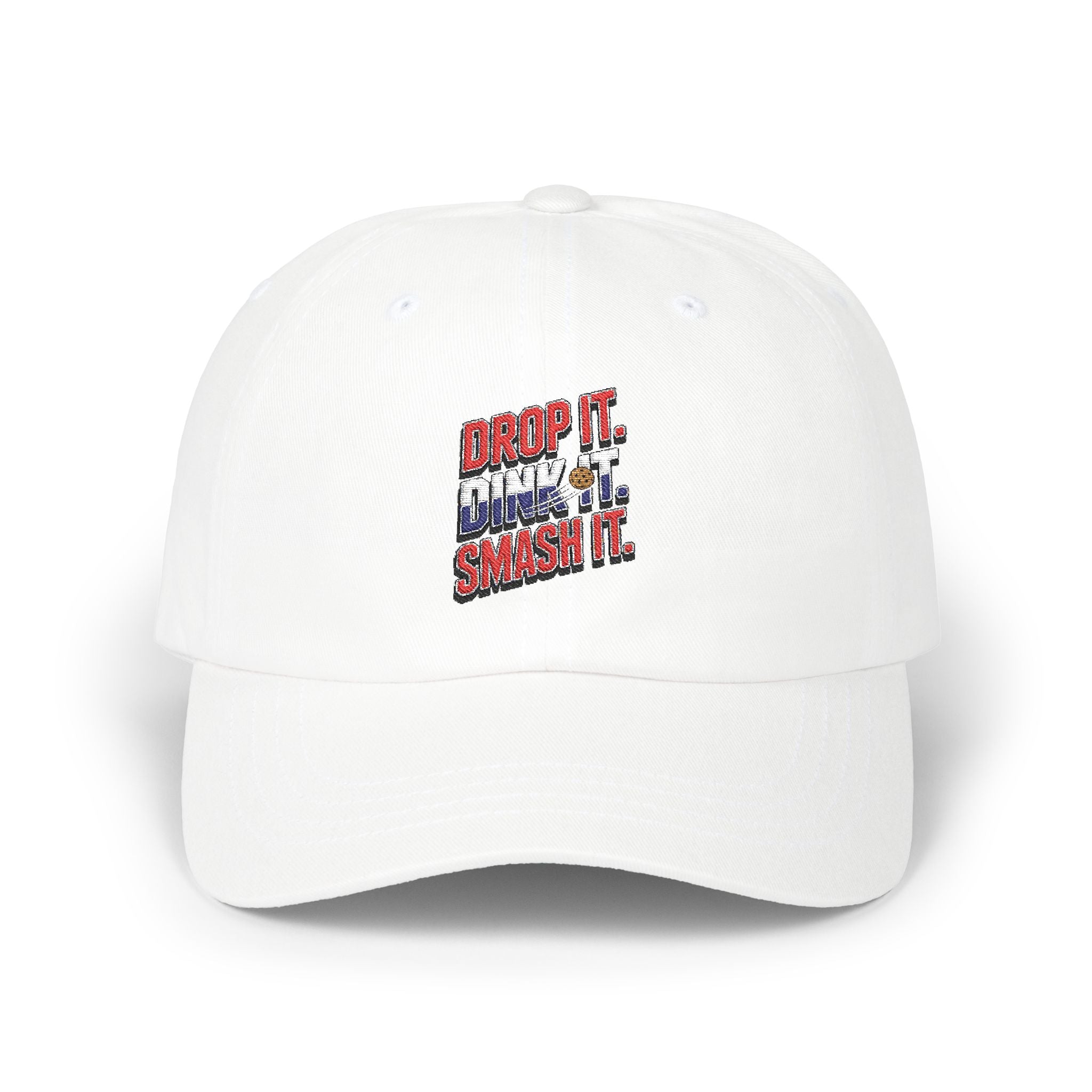 Drop it Dink it Smash it Classic Dad Cap