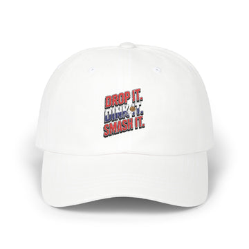 Drop it Dink it Smash it Classic Dad Cap