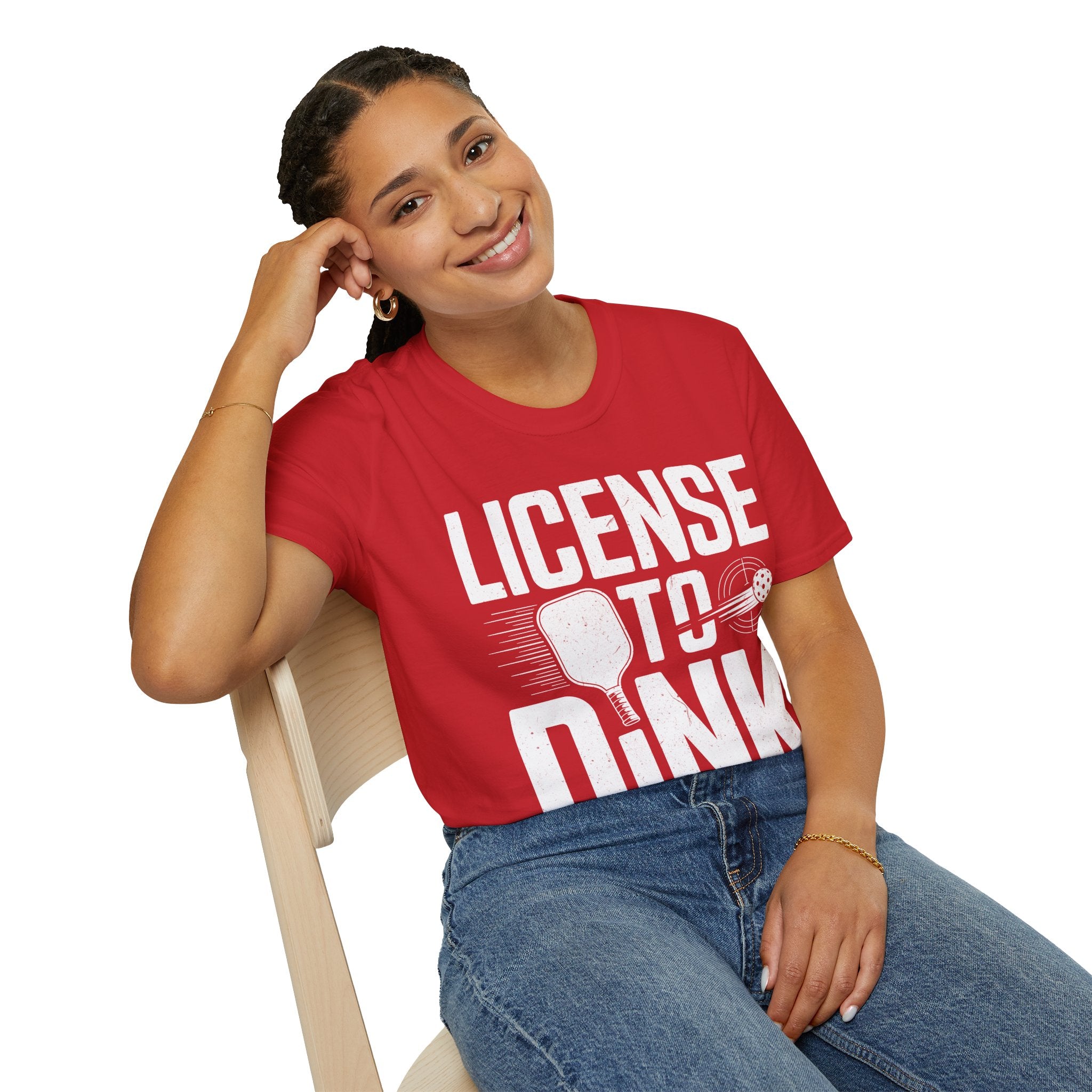 License to Dink - Pickleball Player T-Shirt