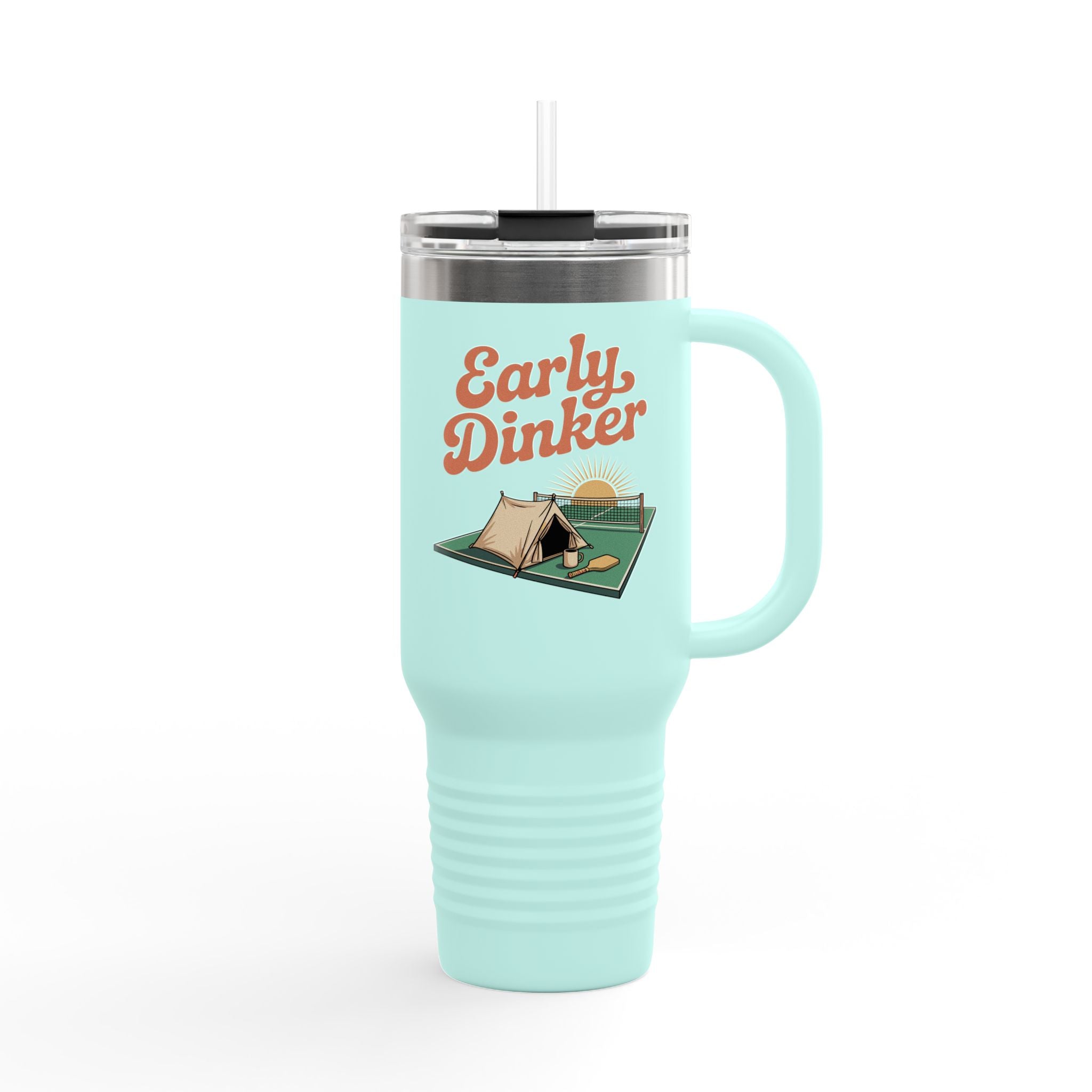 Early Dinker Insulated Travel Mug, 40oz
