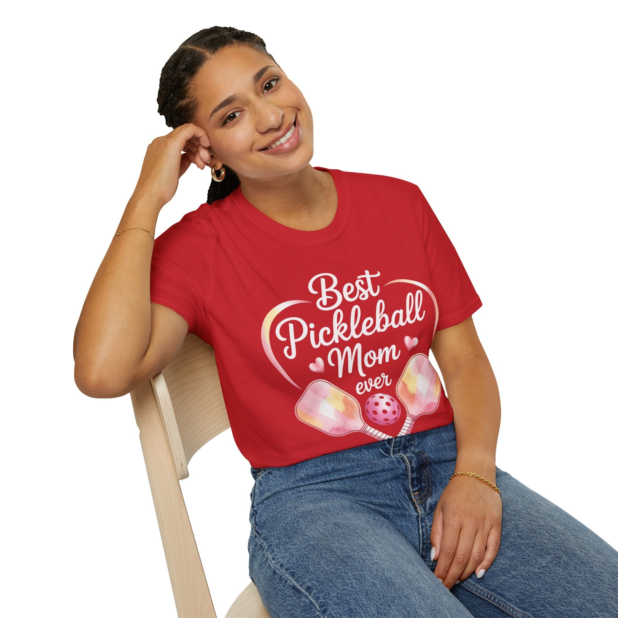 Best Pickleball Mom Ever - Gift T-Shirt