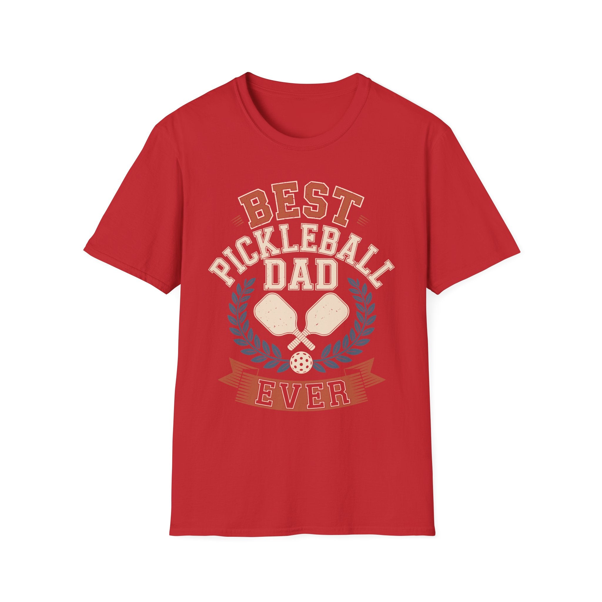 Best Pickleball Dad Ever - Gift Tee for Fathers
