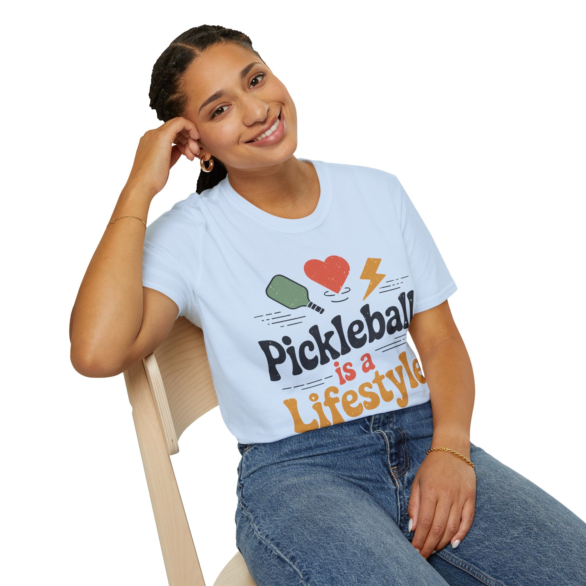 Pickleball is a Lifestyle - Sporty Tee for Fans