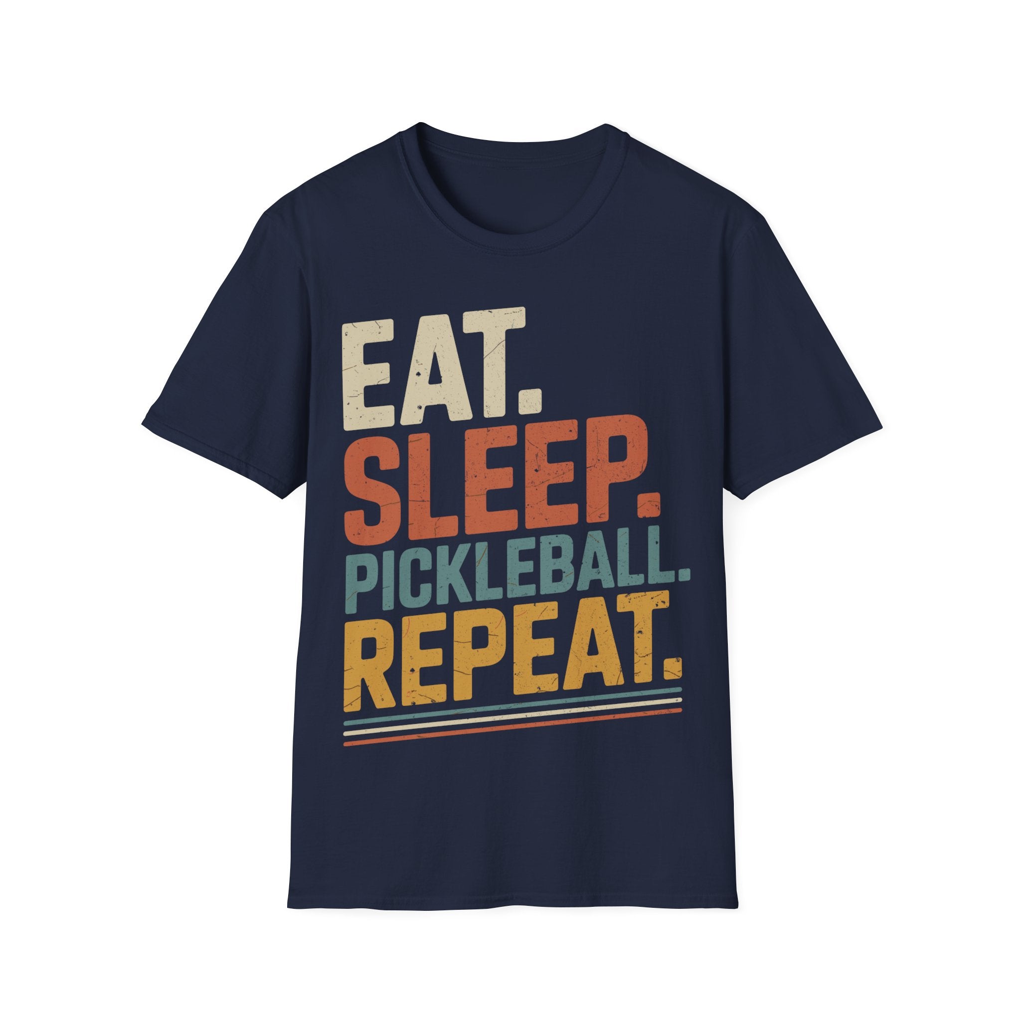 Eat Sleep Pickleball Repeat - Funny Pickleball Shirt