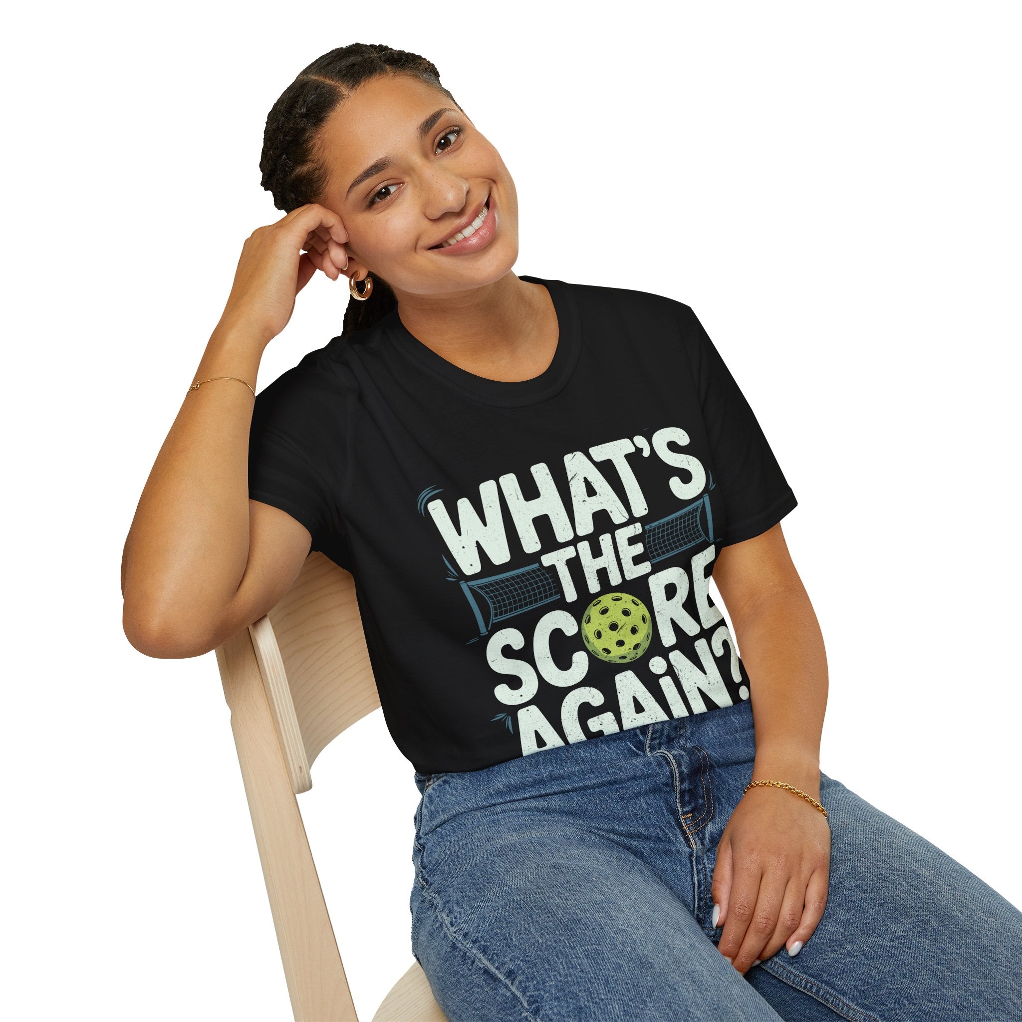 What´s the Score Again - Pickleball Humor T-Shirt