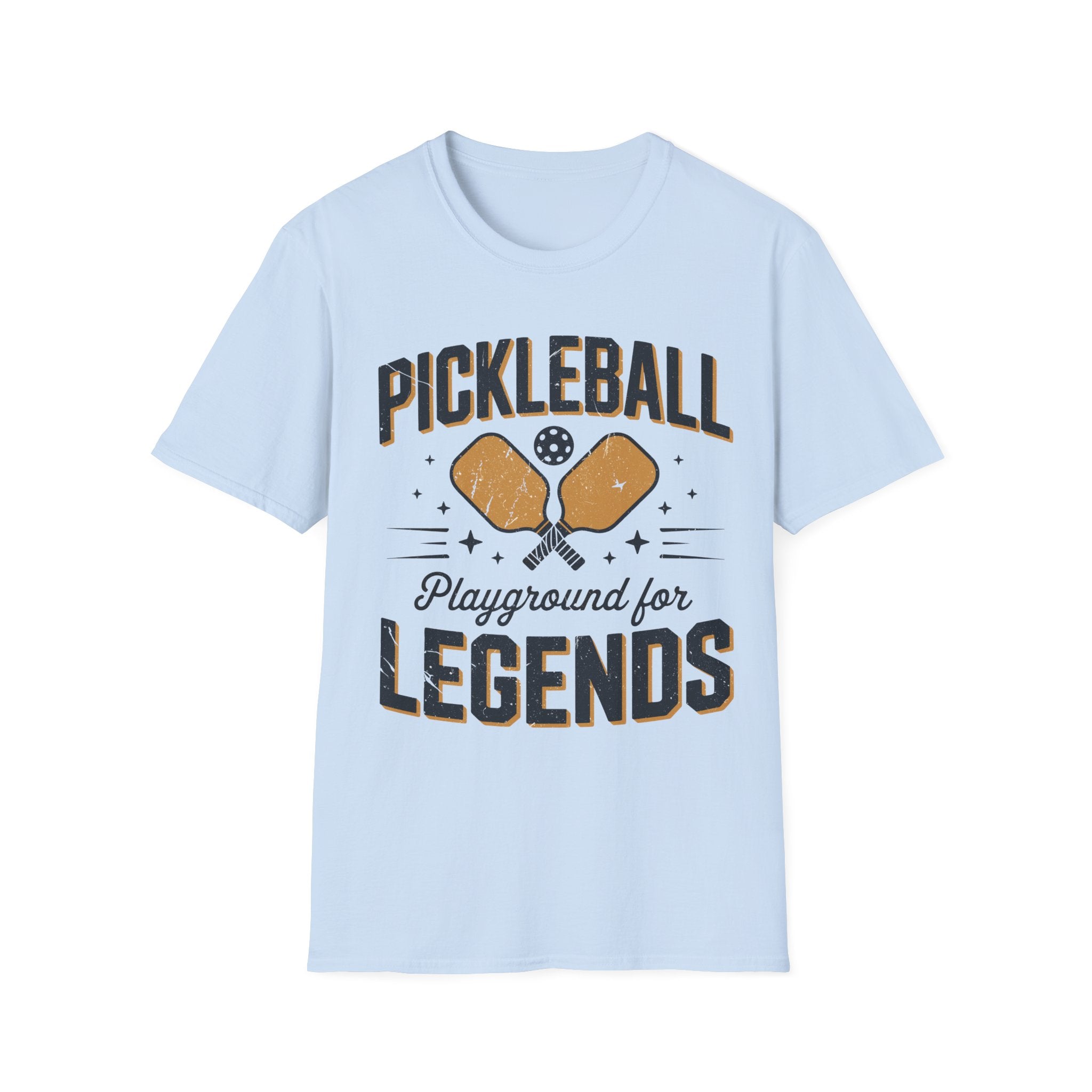 Pickleball Playground for Legends - Sporty Tee for Players