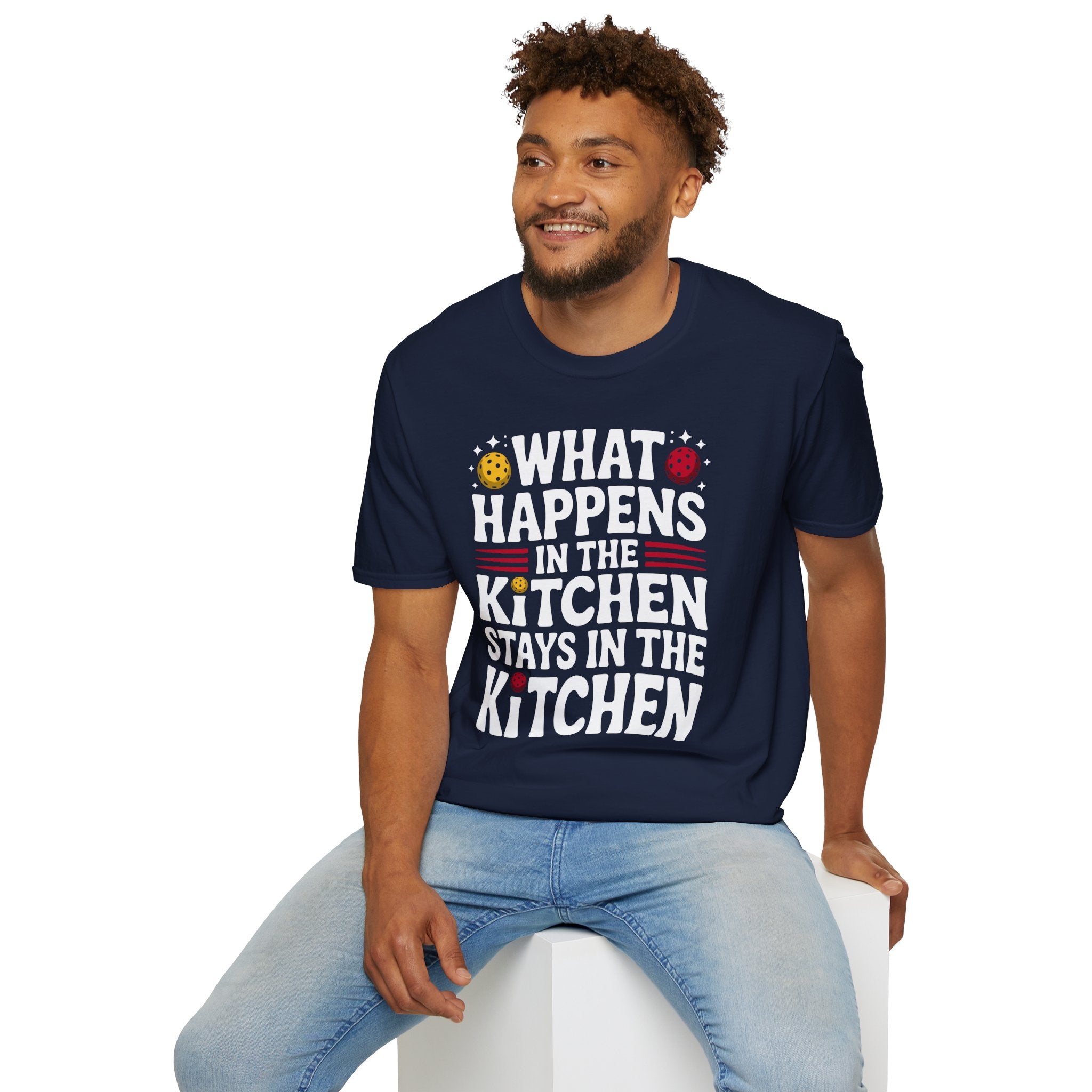 What happens in the Kitchen Stays in the kitchen - Pickleball Shirt