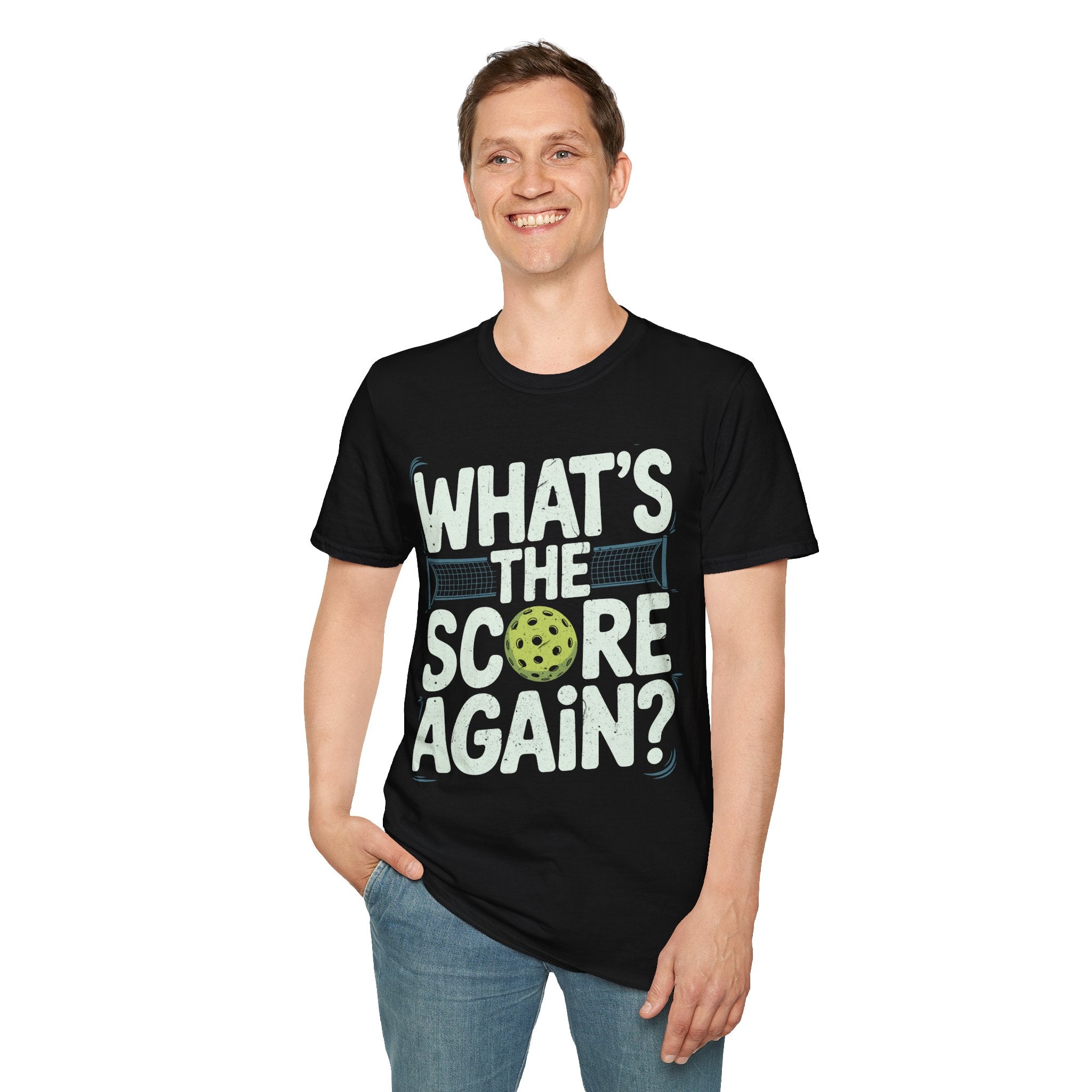 What´s the Score Again - Pickleball Humor T-Shirt