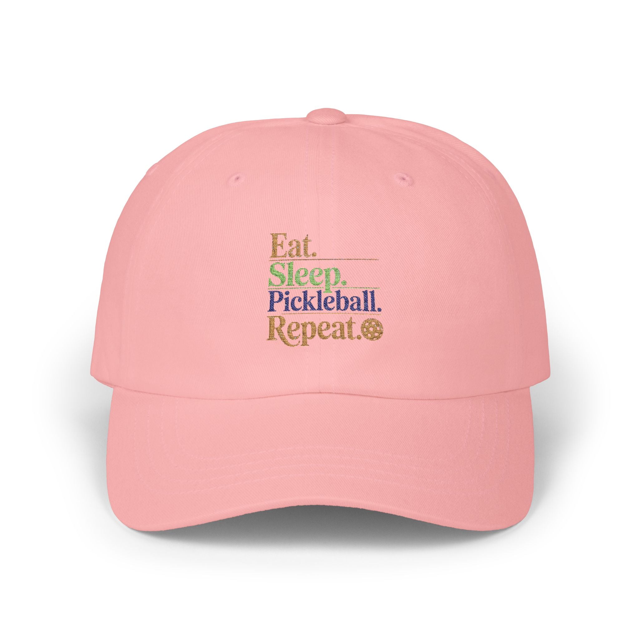Eat Sleep Pickleball Repeat Classic Dad Cap