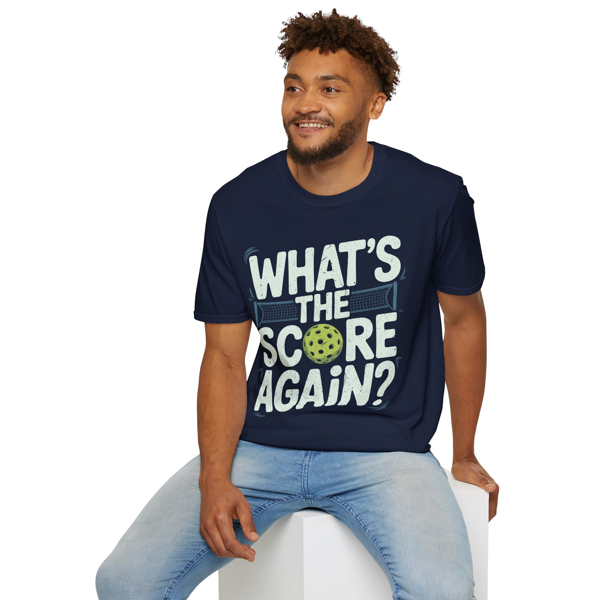 What´s the Score Again - Pickleball Humor T-Shirt