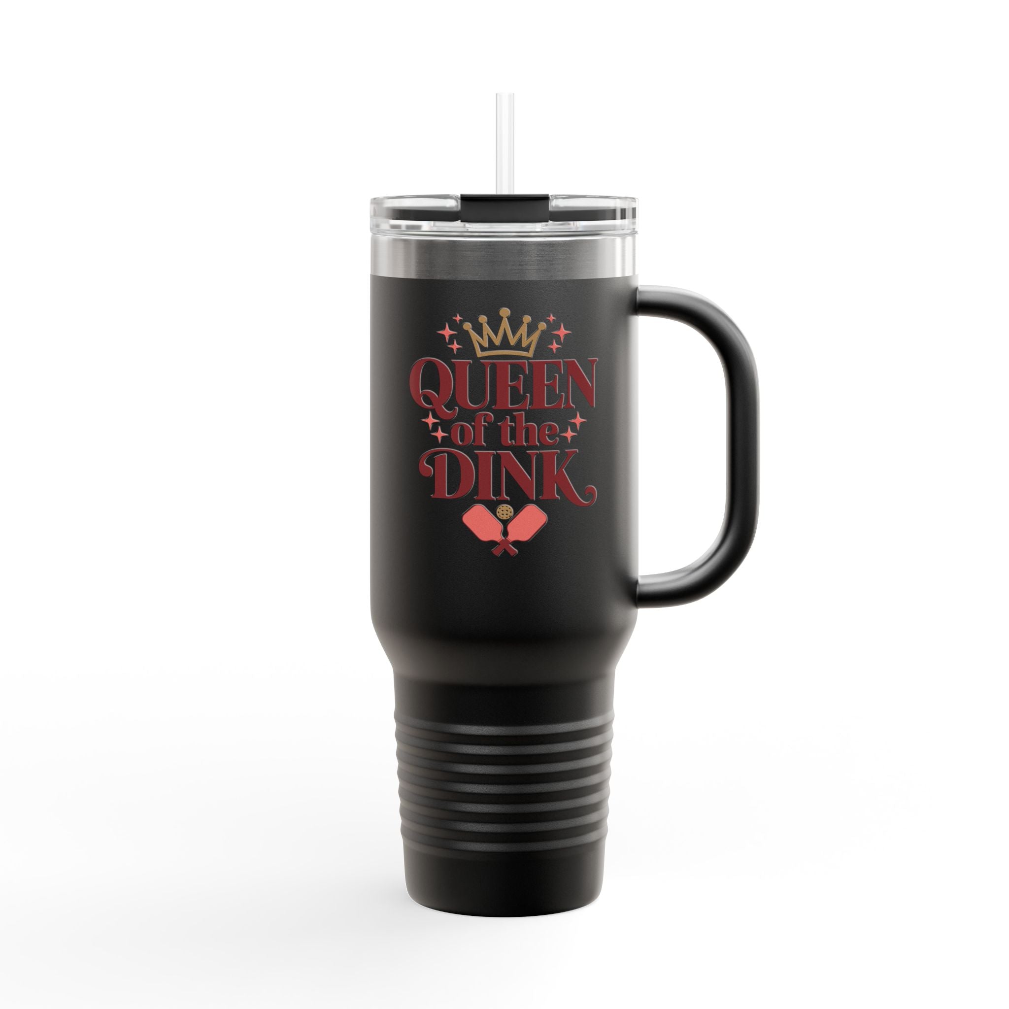 Queen of the dink Insulated Travel Mug, 40oz