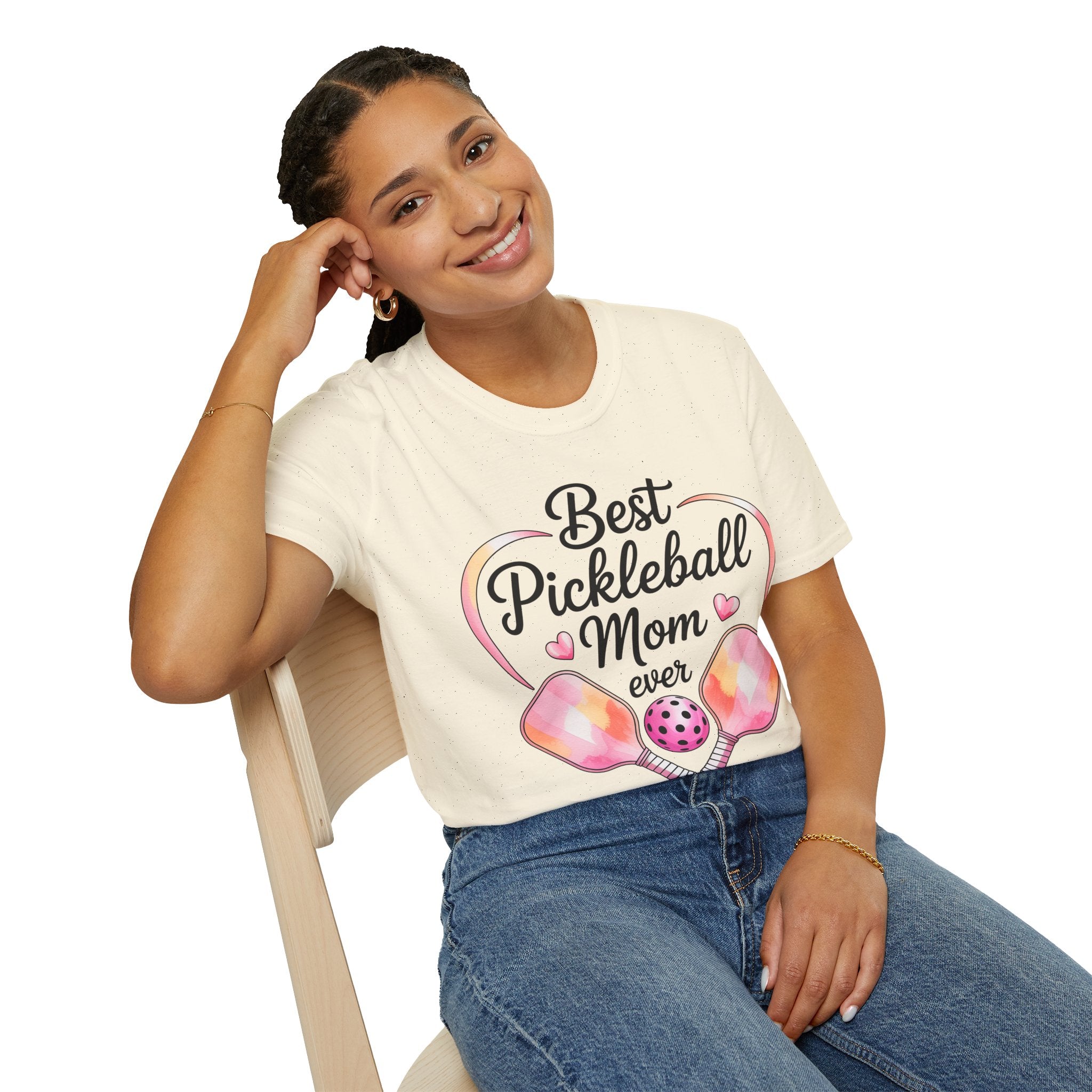 Best Pickleball Mom Ever - Gift T-Shirt