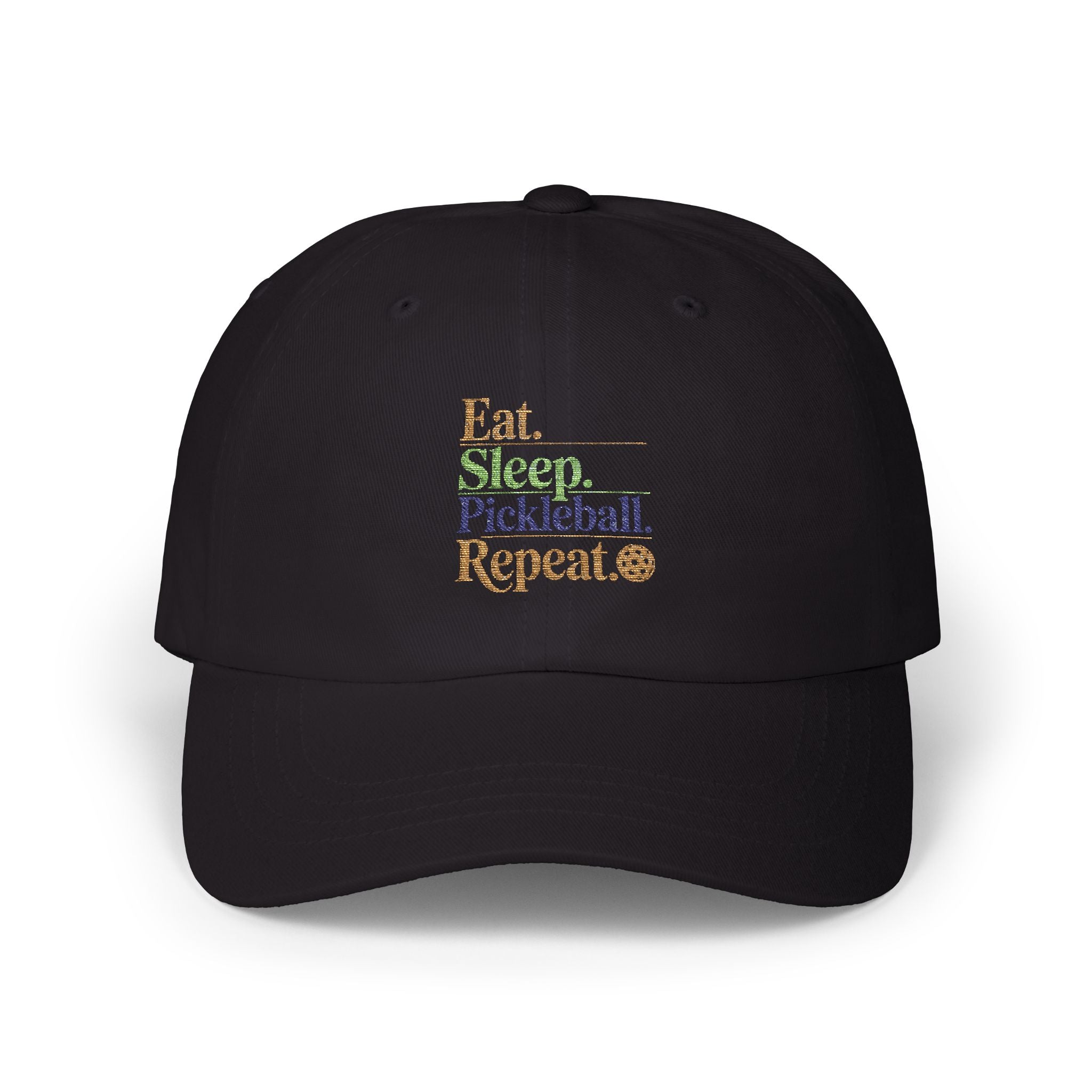Eat Sleep Pickleball Repeat Classic Dad Cap