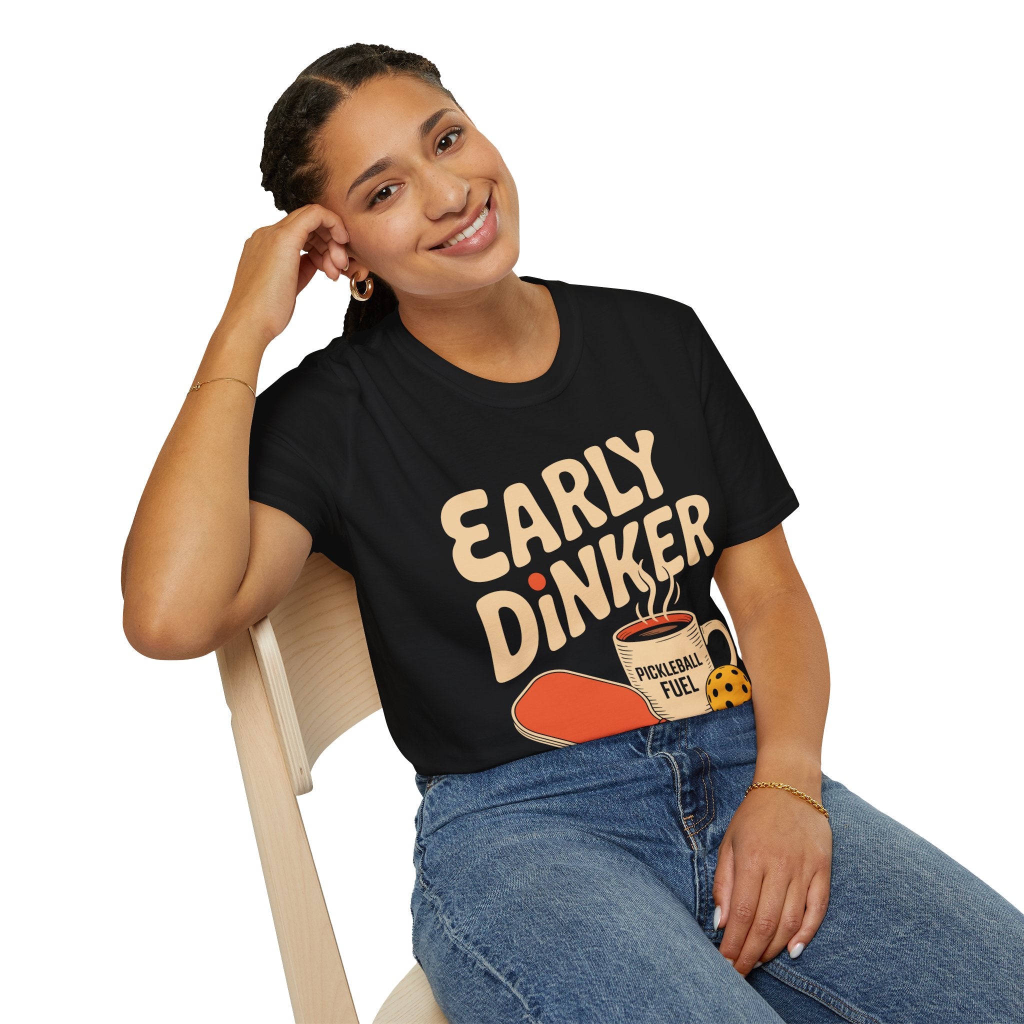 Early Dinker - Pickleball Player Gift Tee