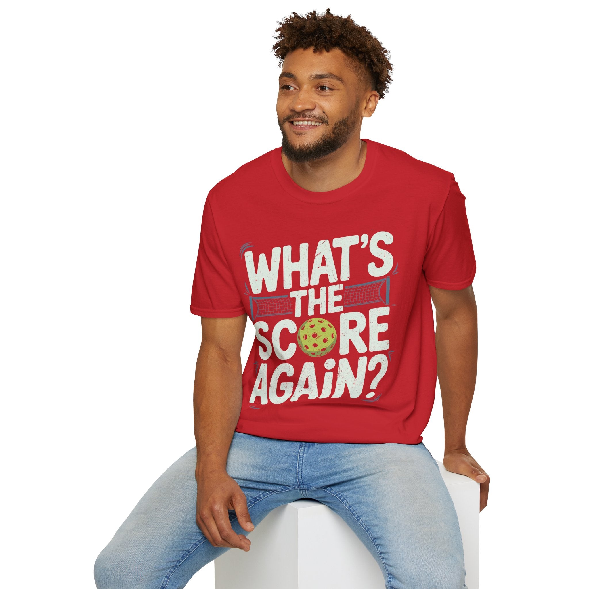 What´s the Score Again - Pickleball Humor T-Shirt