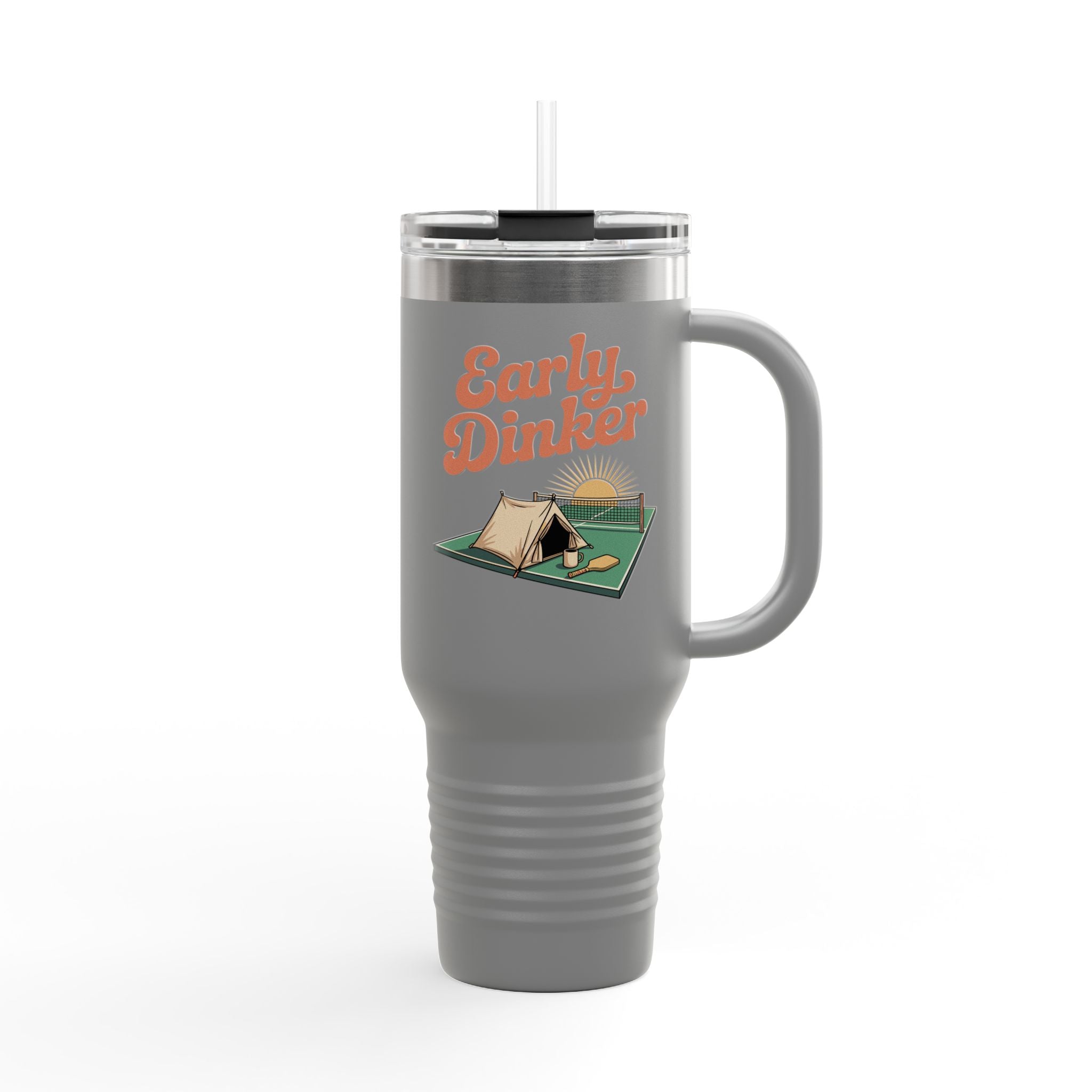Early Dinker Insulated Travel Mug, 40oz