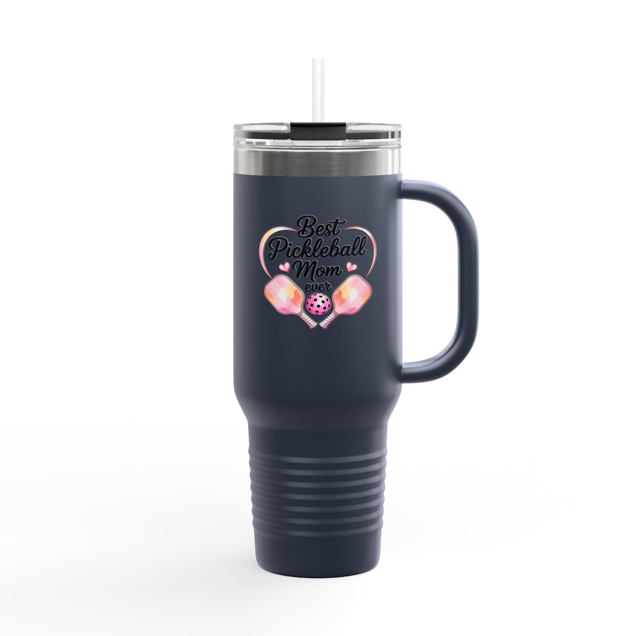 Best Pickleball Mom Ever Insulated Travel Mug, 40oz