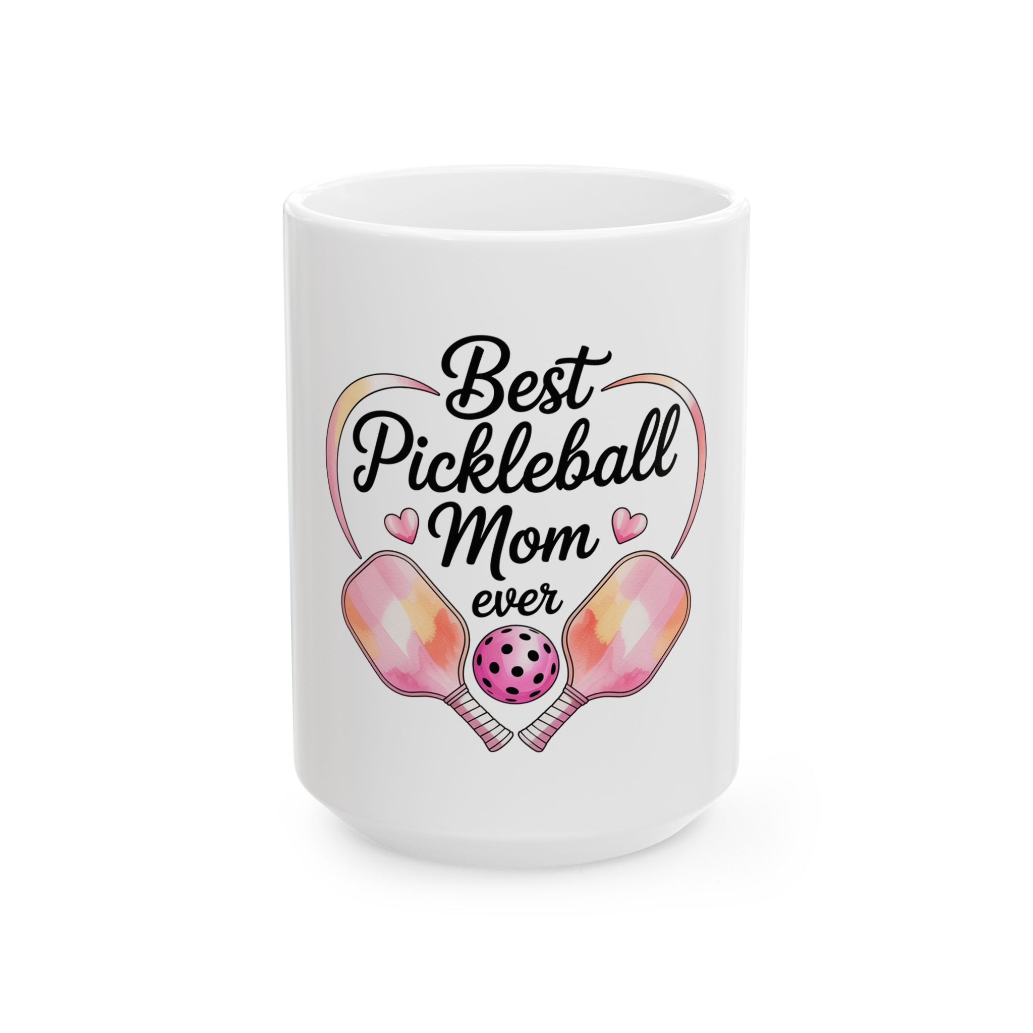 Best Pickleball Mom Ever Ceramic Mug