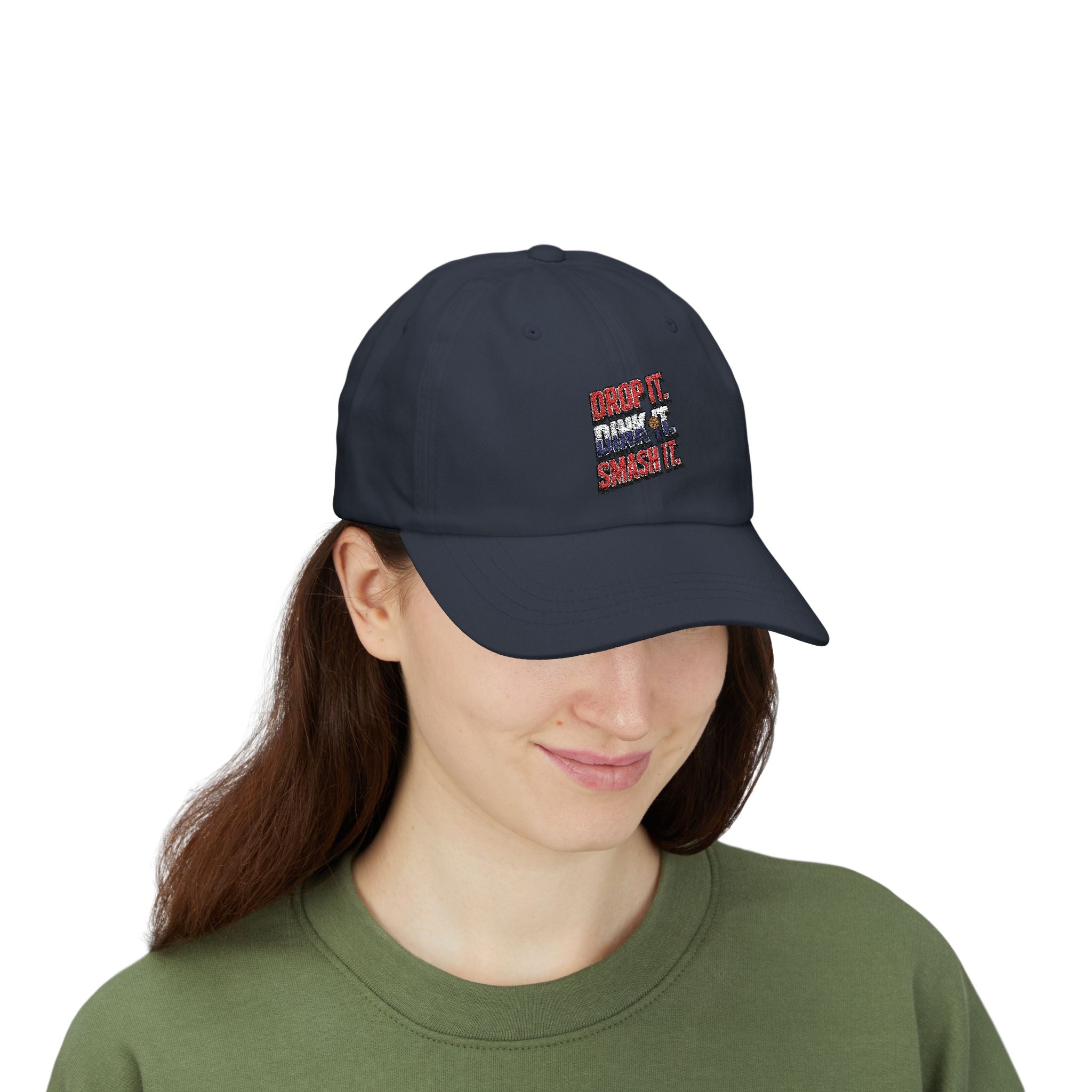 Drop it Dink it Smash it Classic Dad Cap