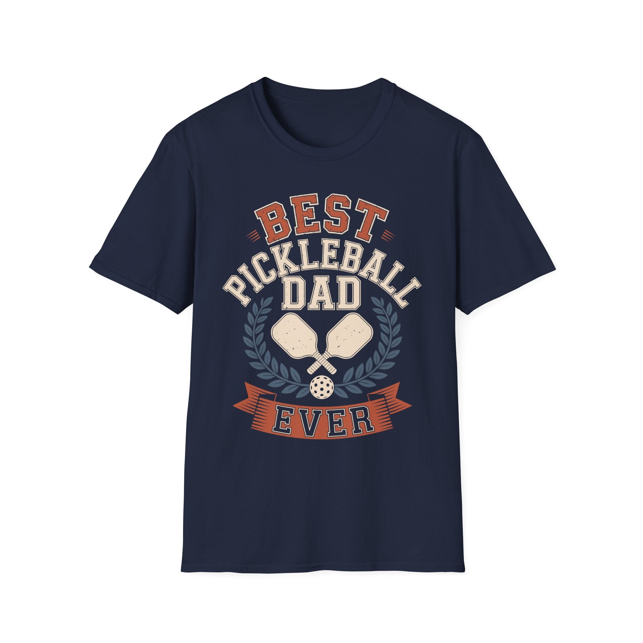 Best Pickleball Dad Ever - Gift Tee for Fathers