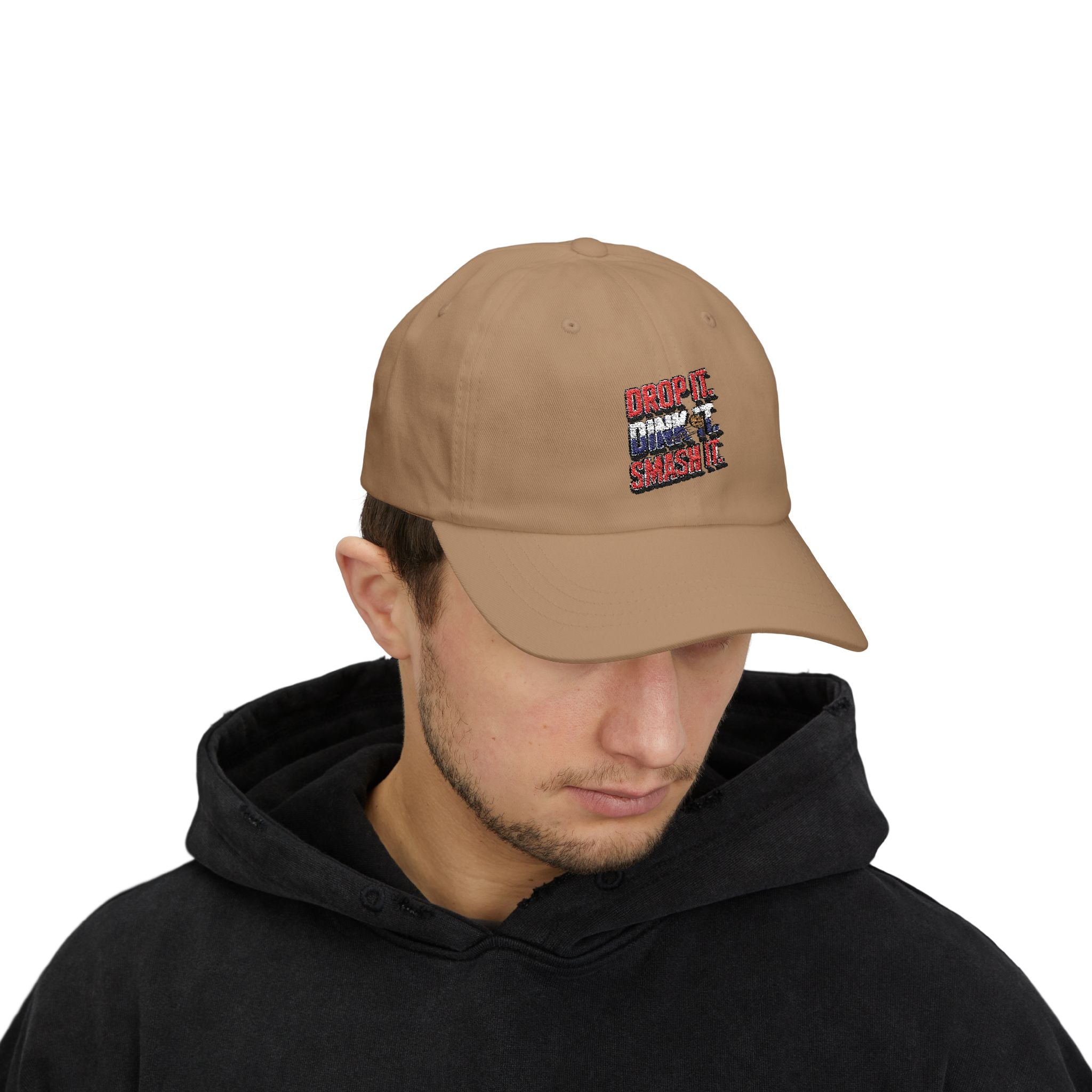 Drop it Dink it Smash it Classic Dad Cap