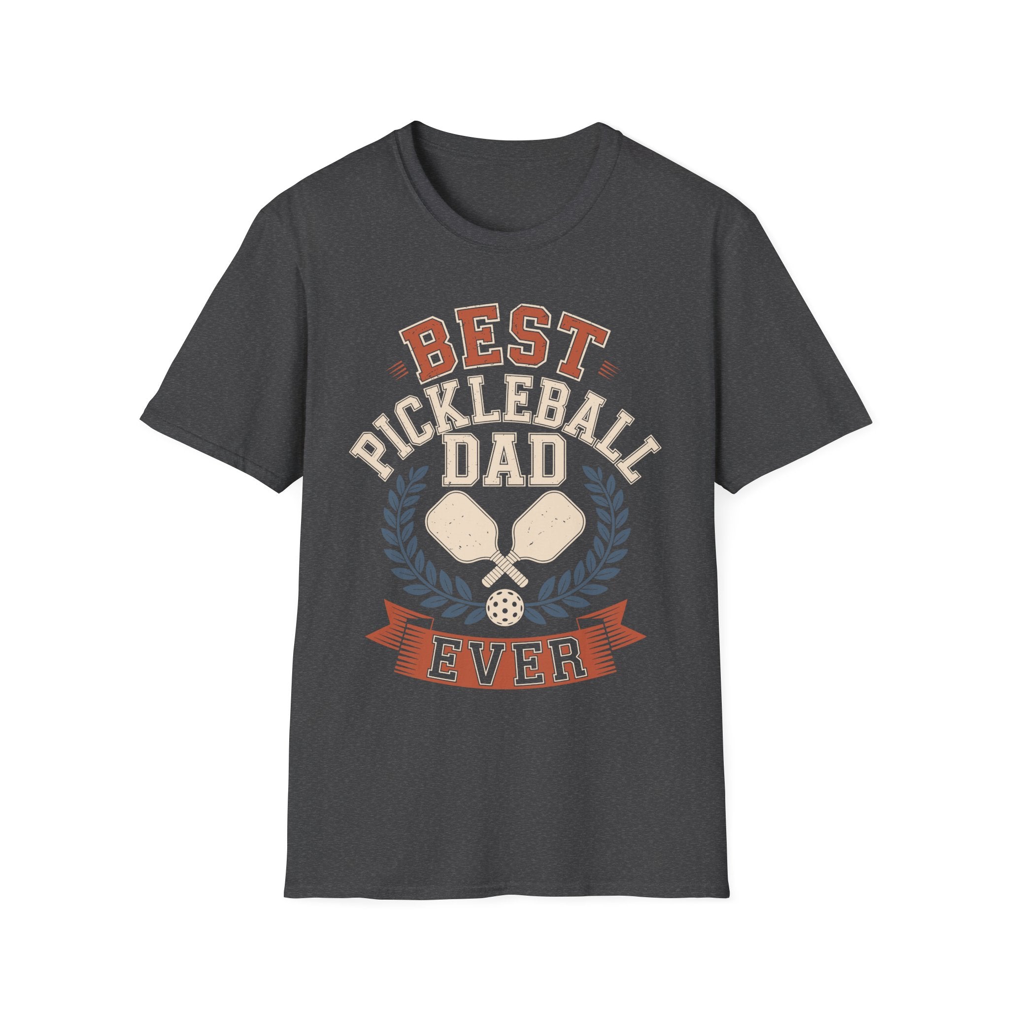 Best Pickleball Dad Ever - Gift Tee for Fathers