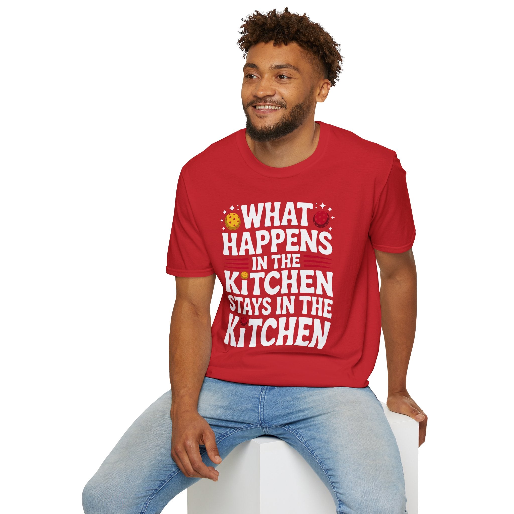 What happens in the Kitchen Stays in the kitchen - Pickleball Shirt