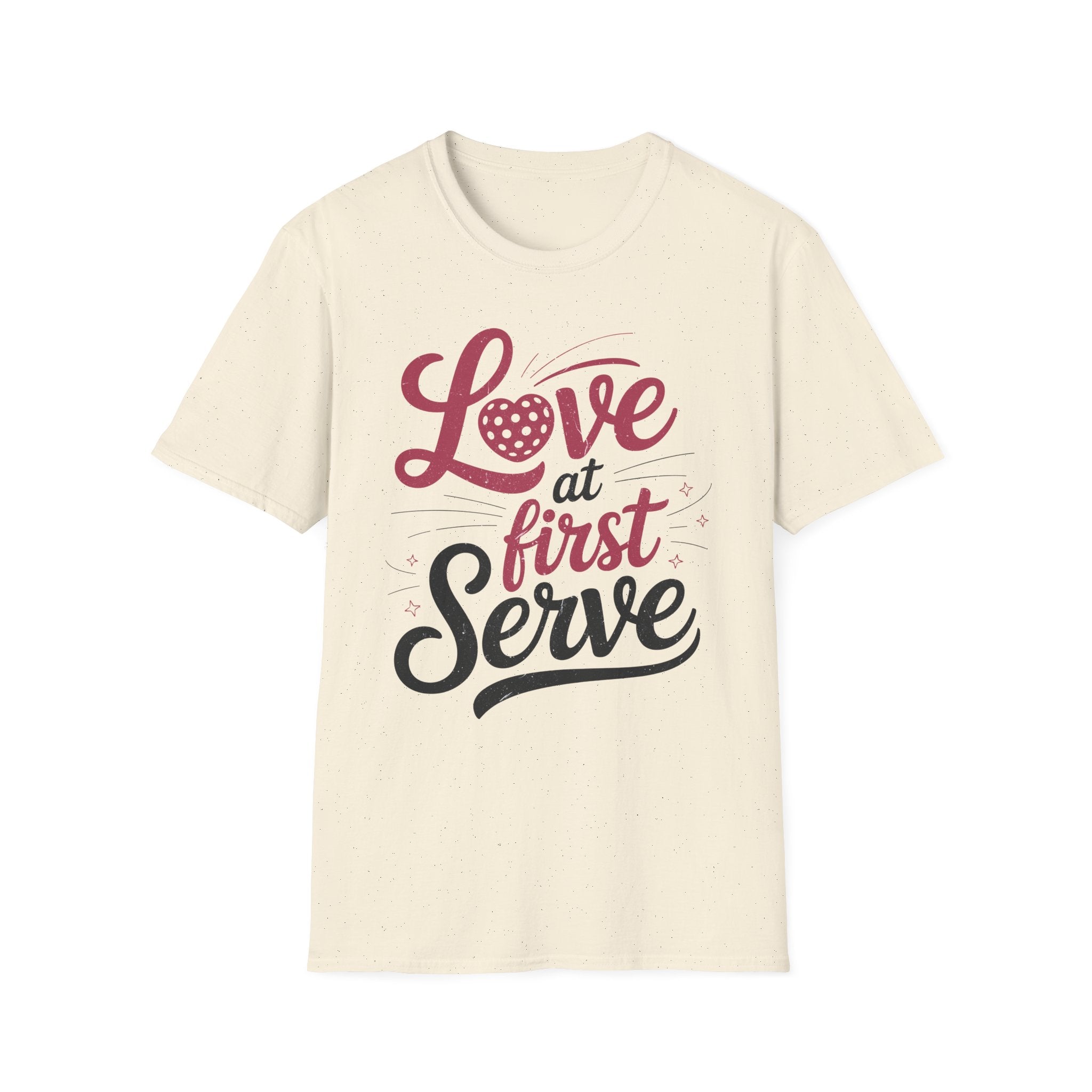 Love at First Serve - Pickleball Love T-Shirt