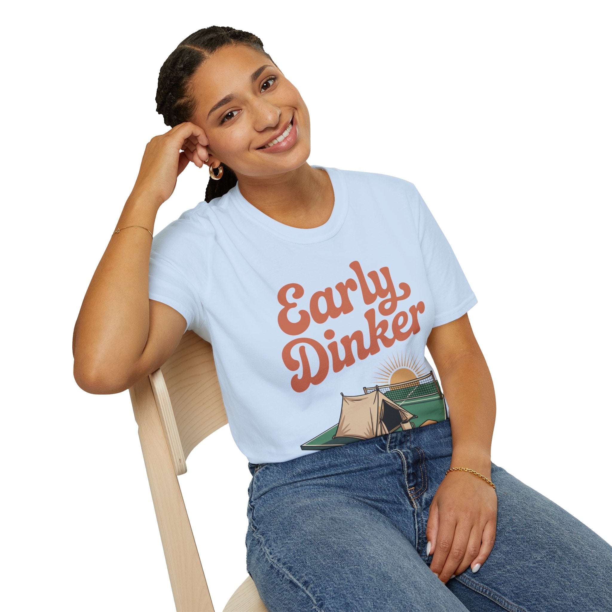 Early Dinker - Pickleball Player Gift Tee