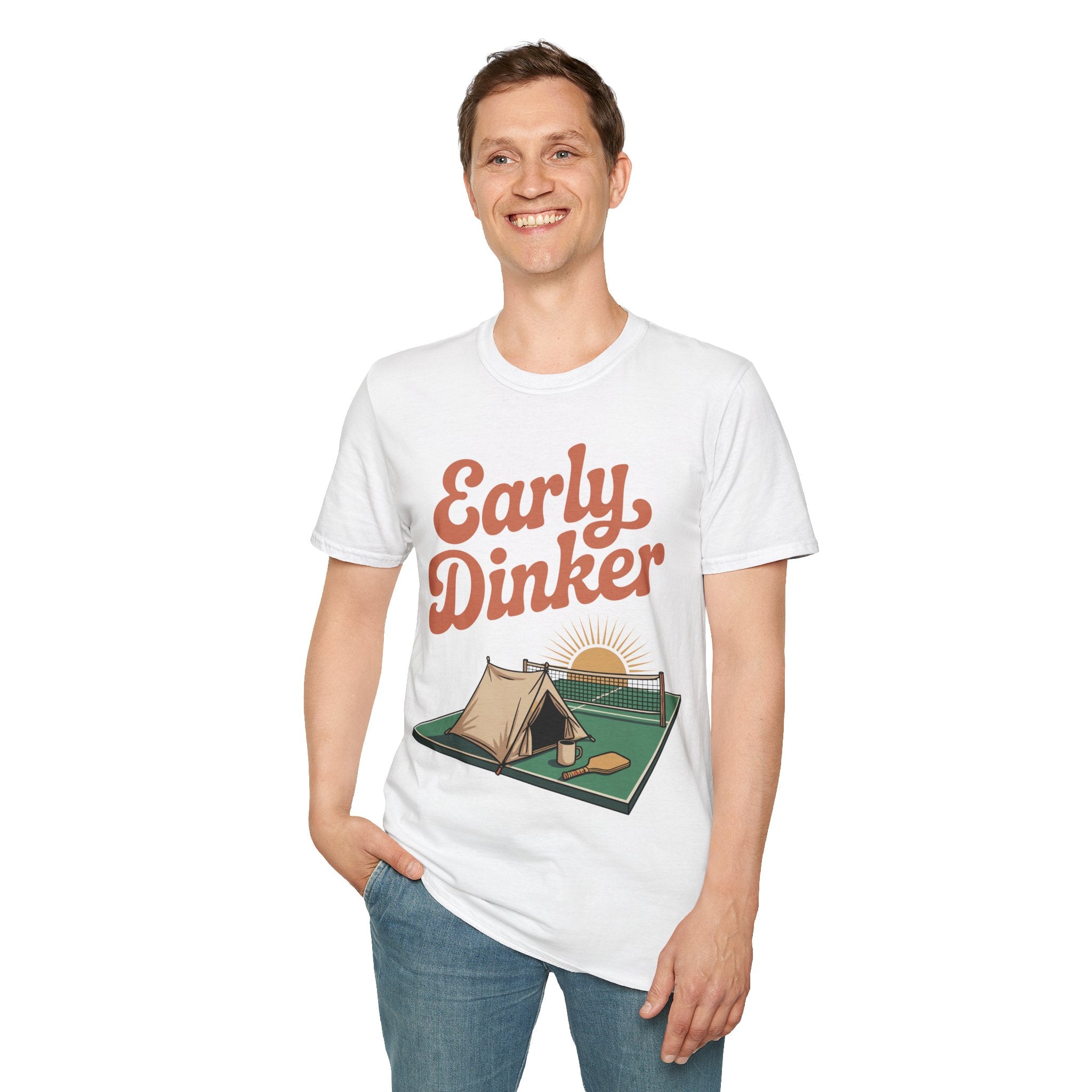 Early Dinker - Pickleball Player Gift Tee
