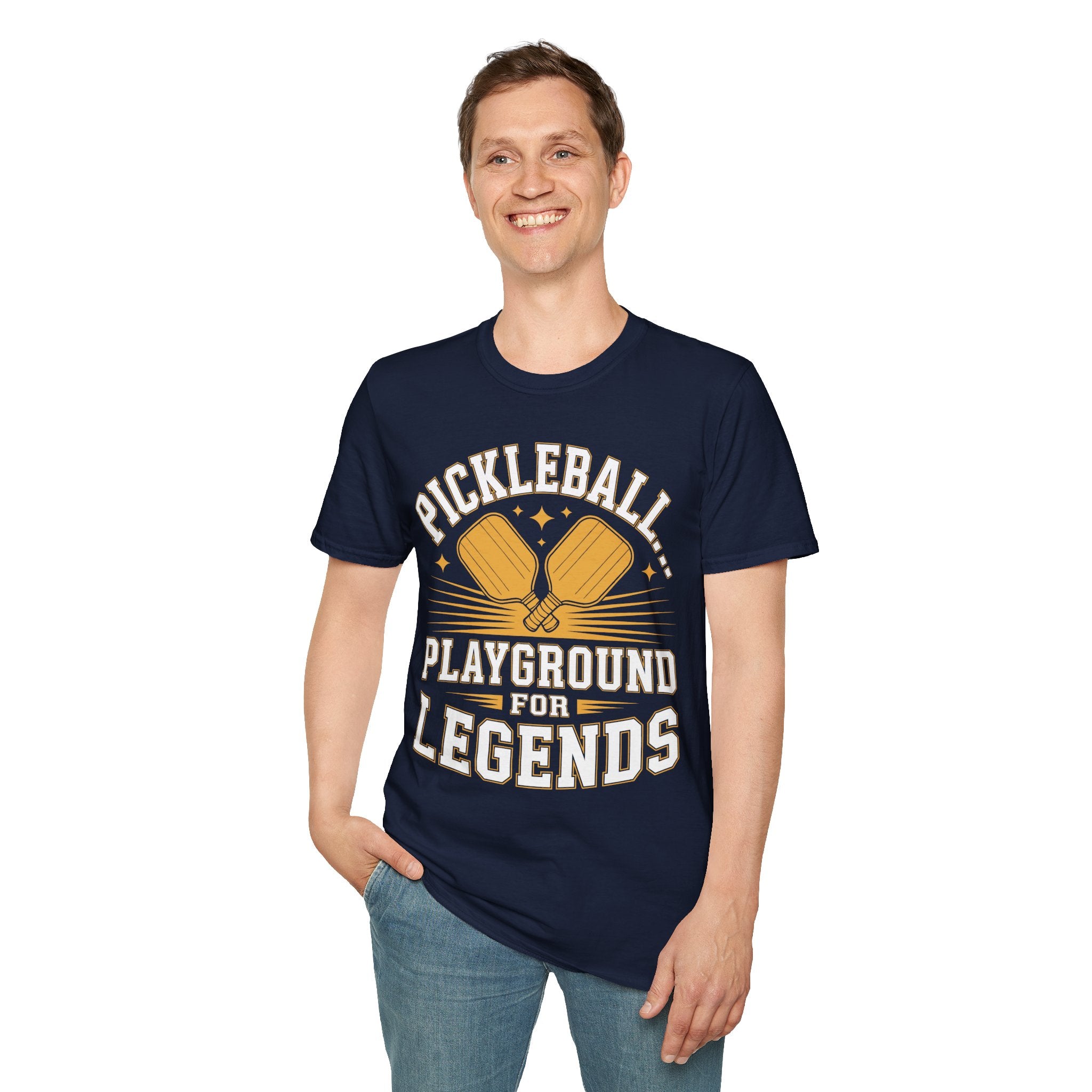 Pickleball Playground for Legends - Sporty Tee for Players