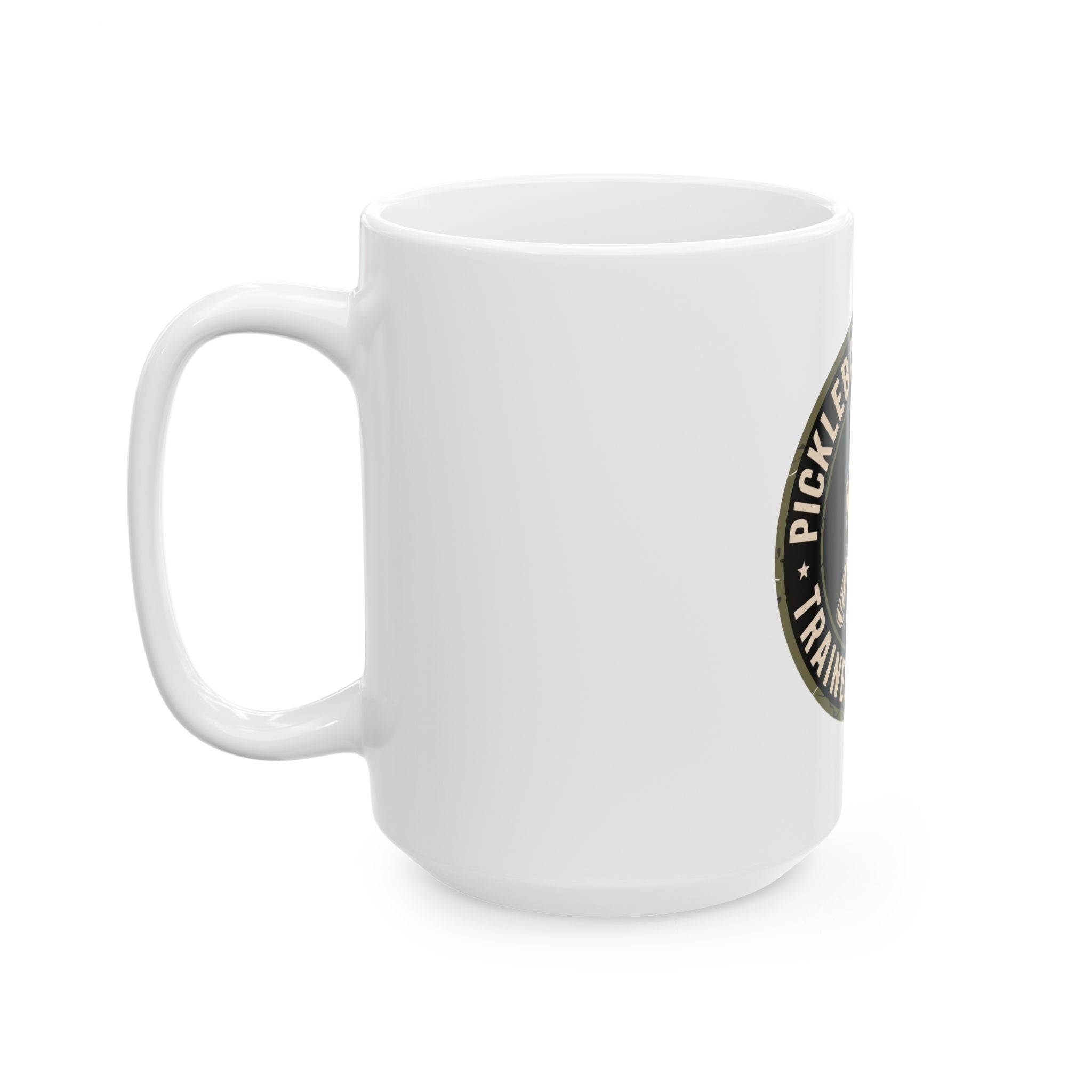 Pickleball Veteran Trained to Serve Ceramic Mug