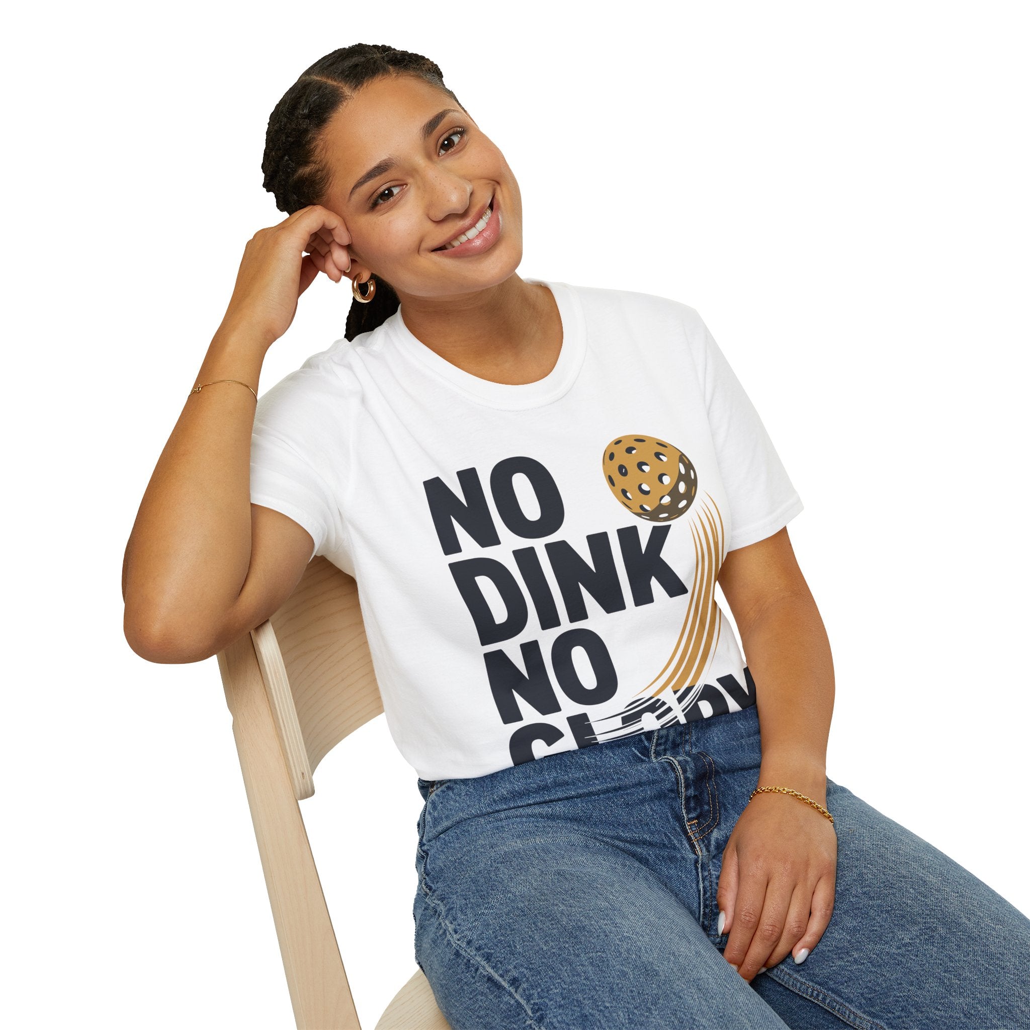 No Dink No Glory - Pickleball T-Shirt for Players