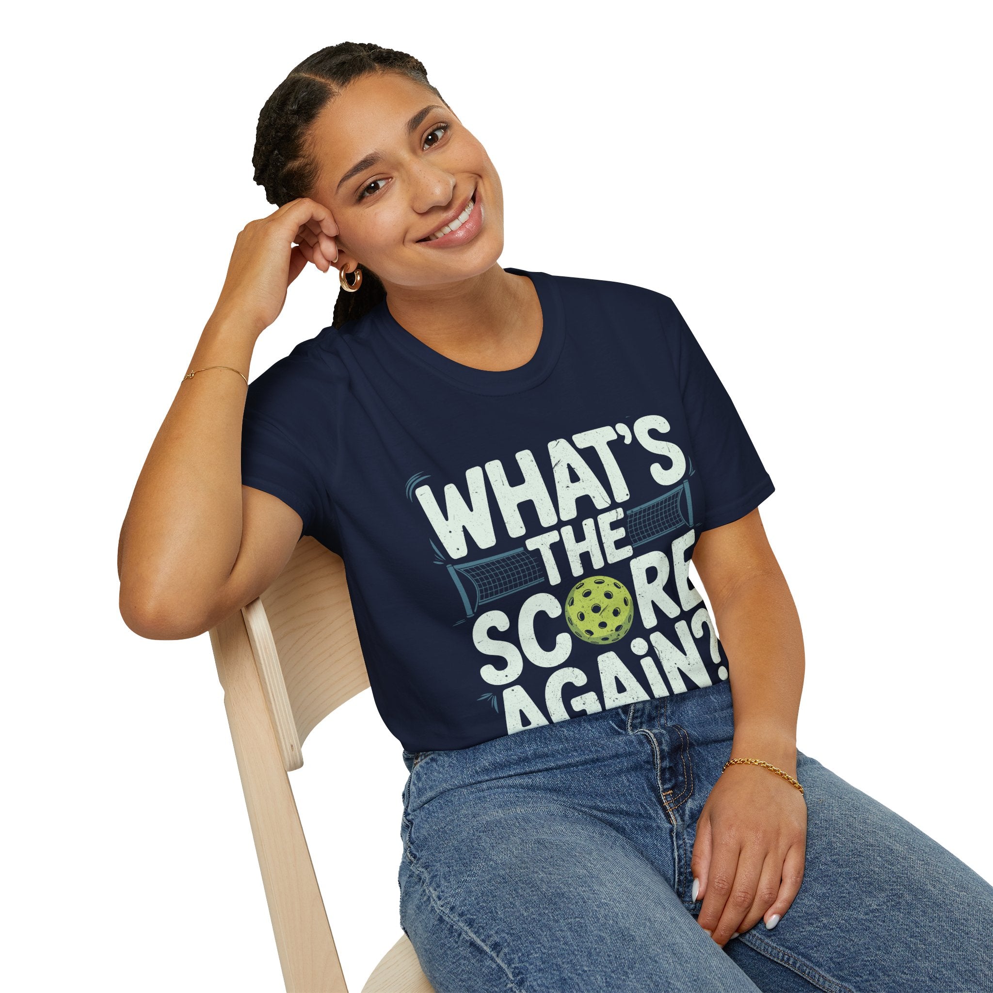 What´s the Score Again - Pickleball Humor T-Shirt