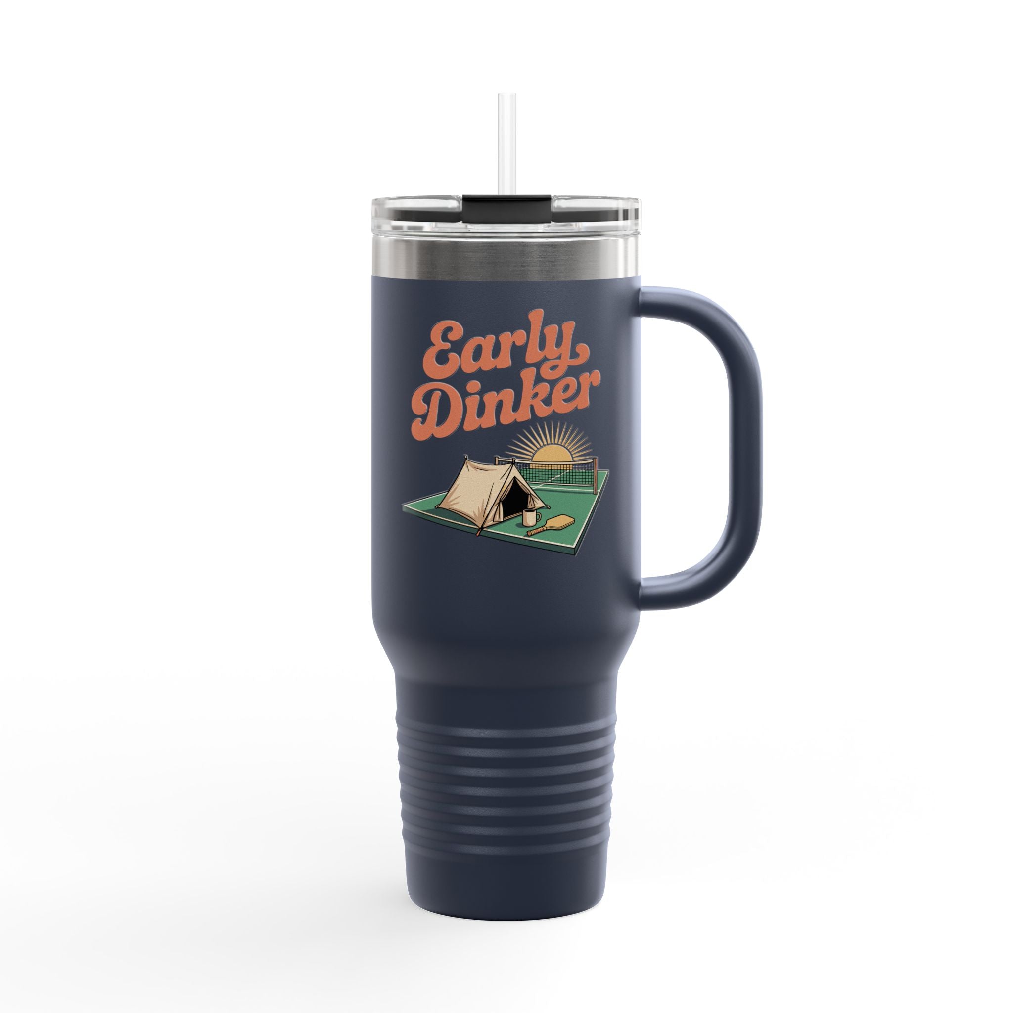 Early Dinker Insulated Travel Mug, 40oz