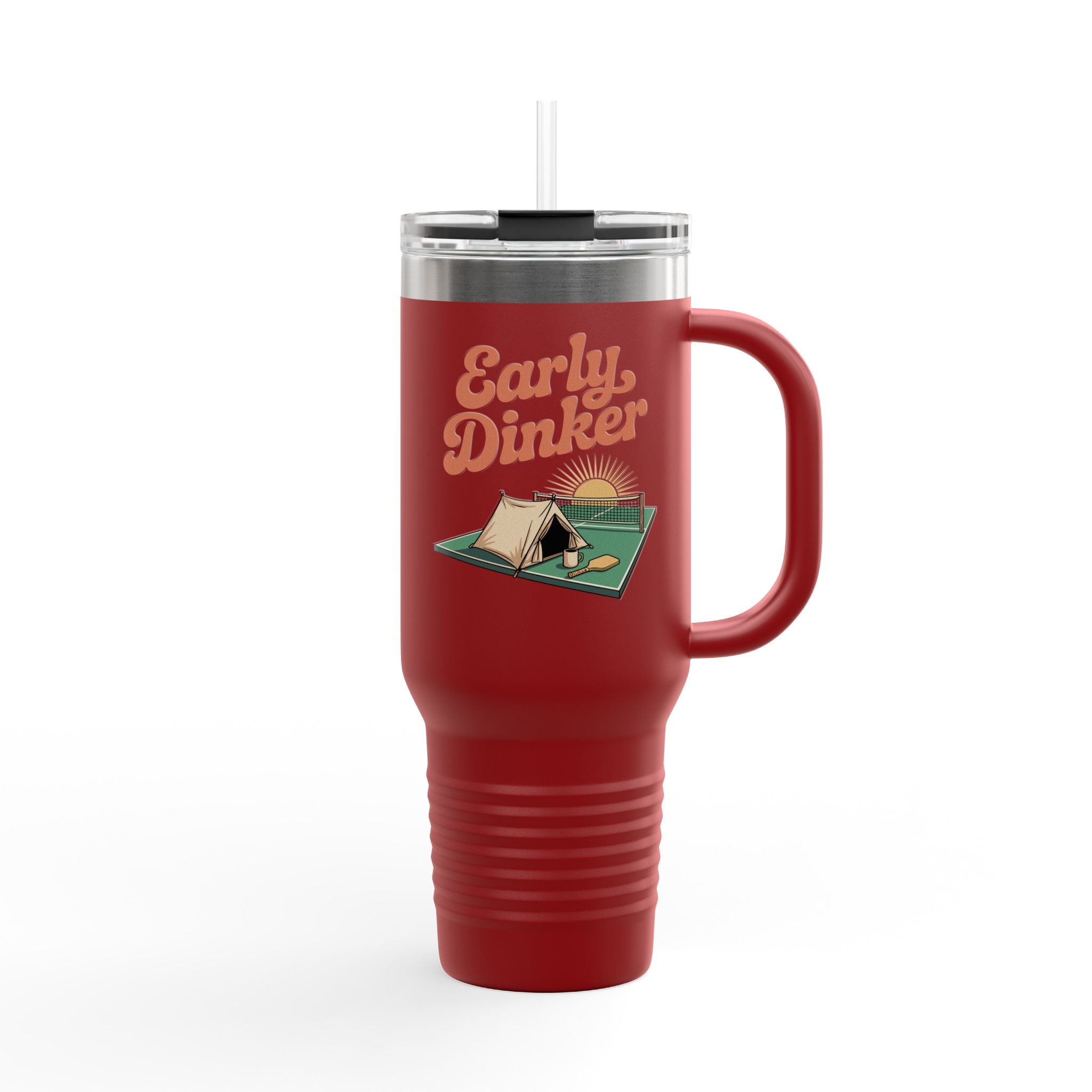 Early Dinker Insulated Travel Mug, 40oz