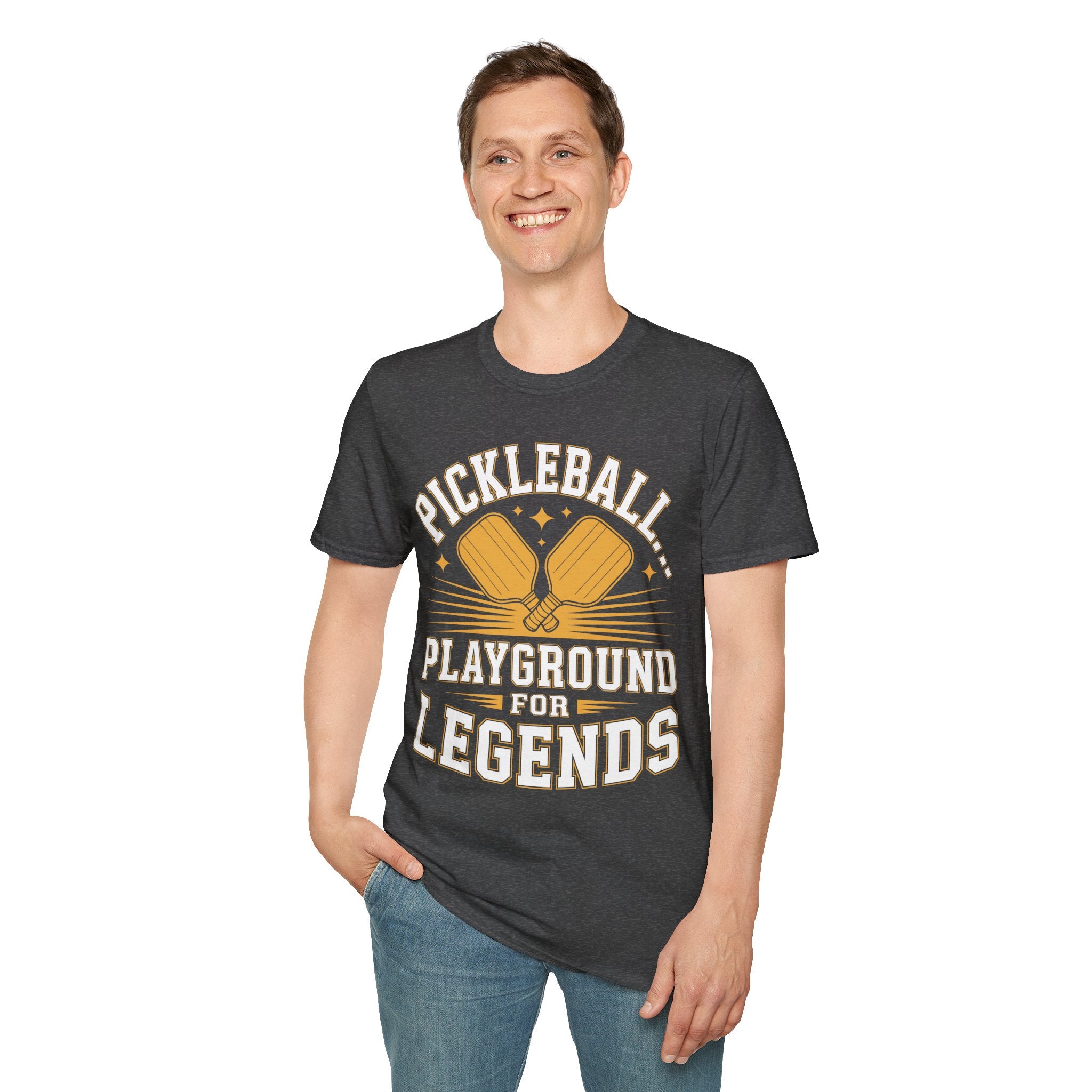 Pickleball Playground for Legends - Sporty Tee for Players