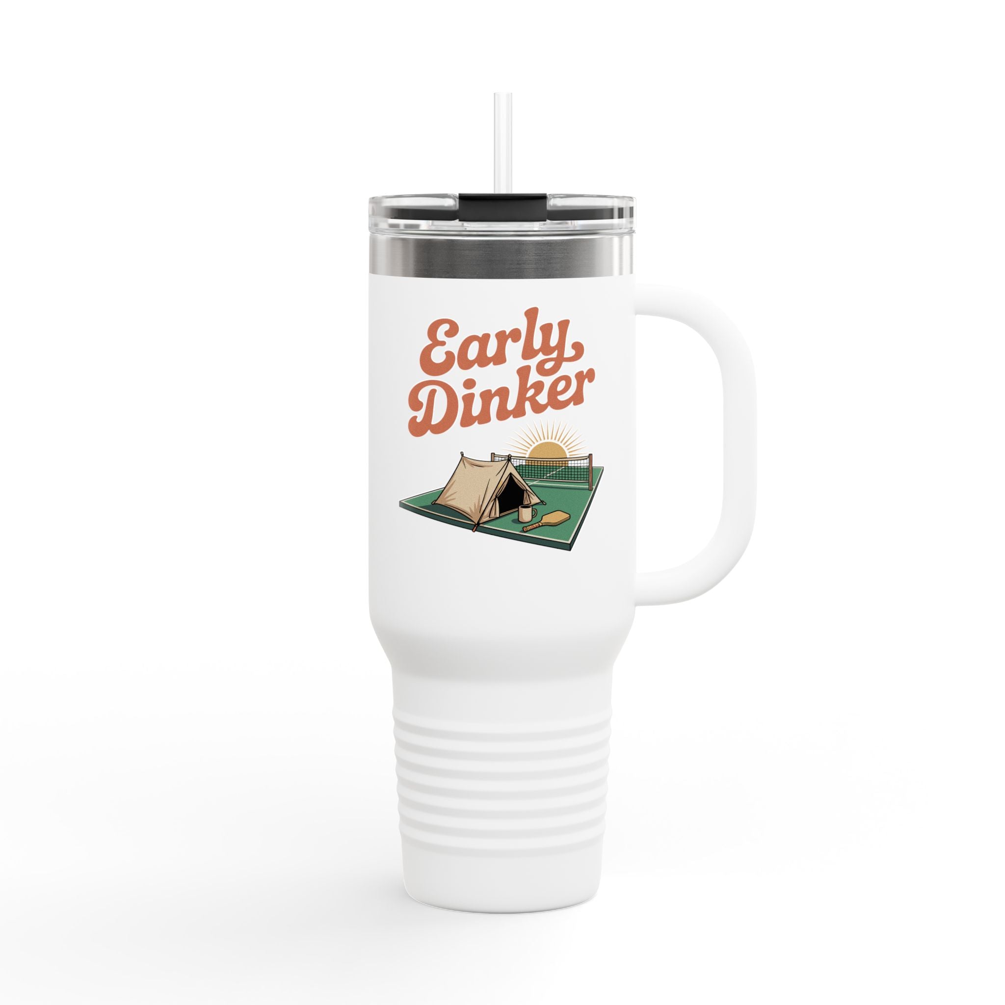 Early Dinker Insulated Travel Mug, 40oz