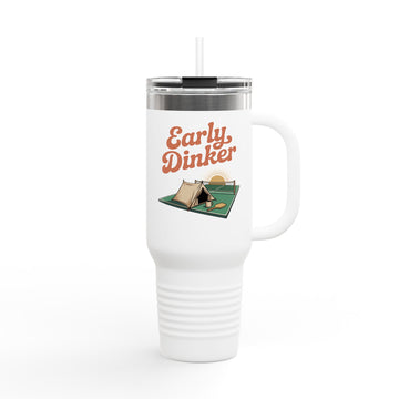 Early Dinker Insulated Travel Mug, 40oz