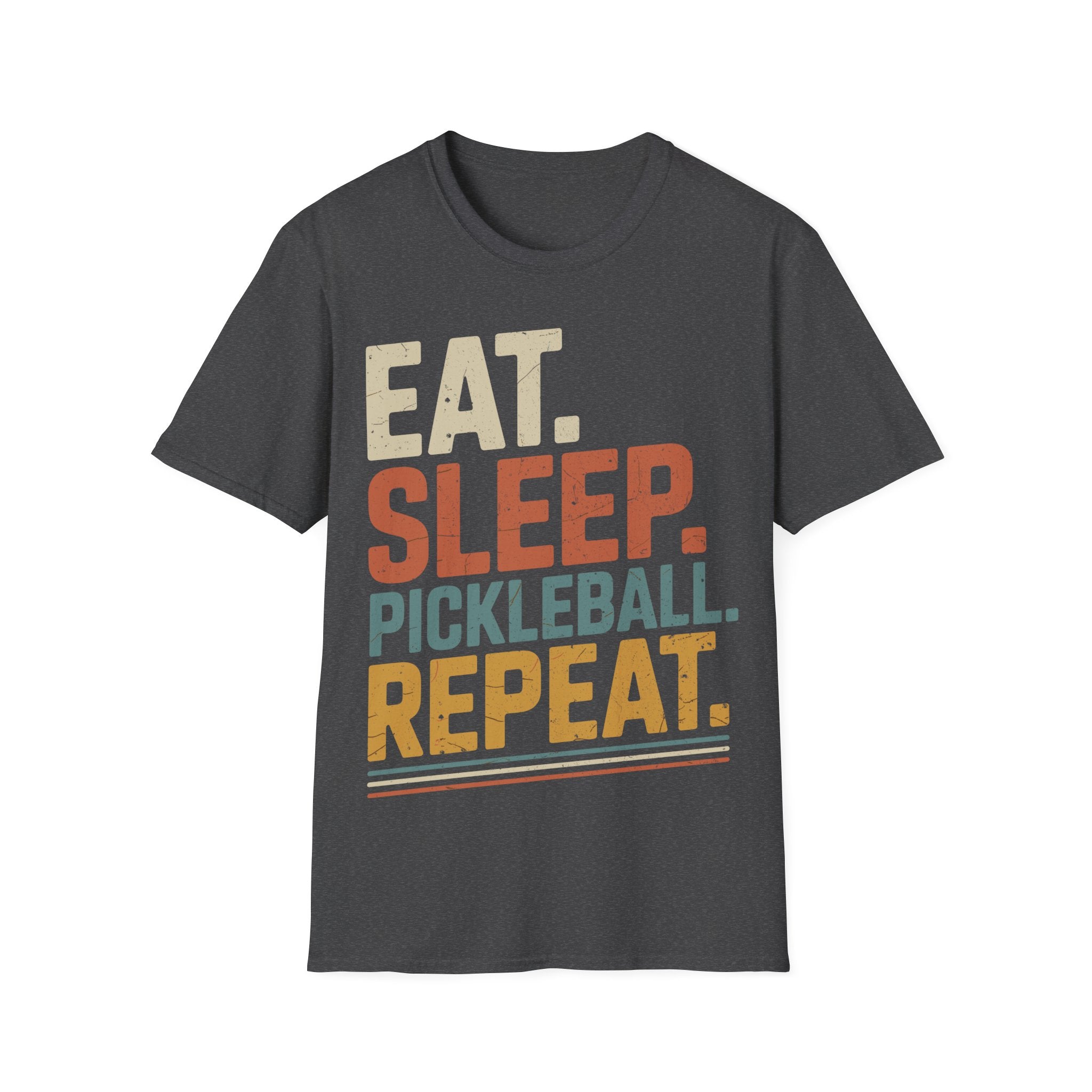 Eat Sleep Pickleball Repeat - Funny Pickleball Shirt