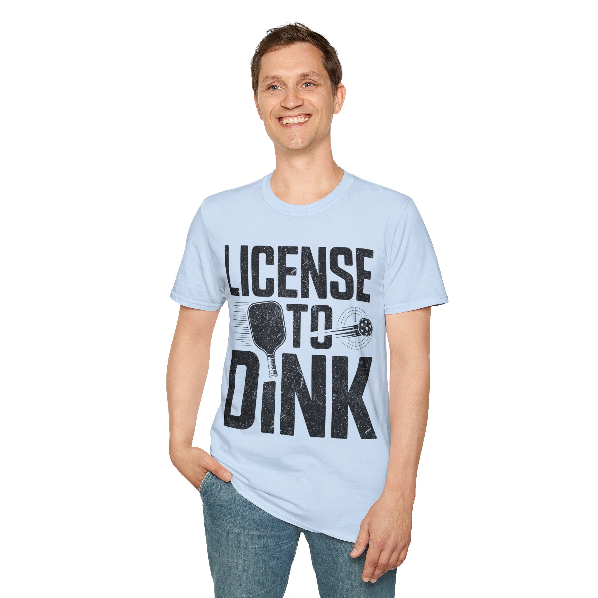 License to Dink - Pickleball Player T-Shirt