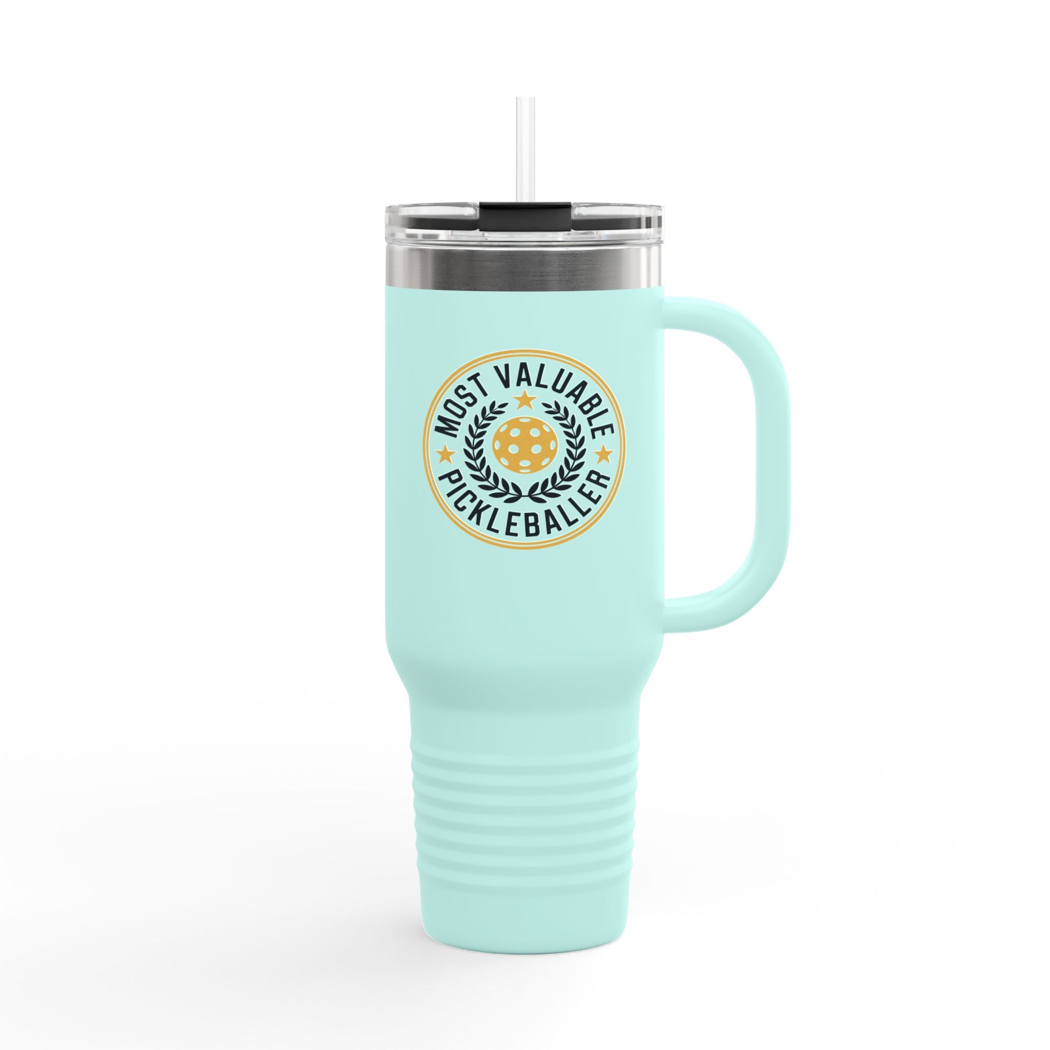 Most Valuable Pickleballer Insulated Travel Mug, 40oz