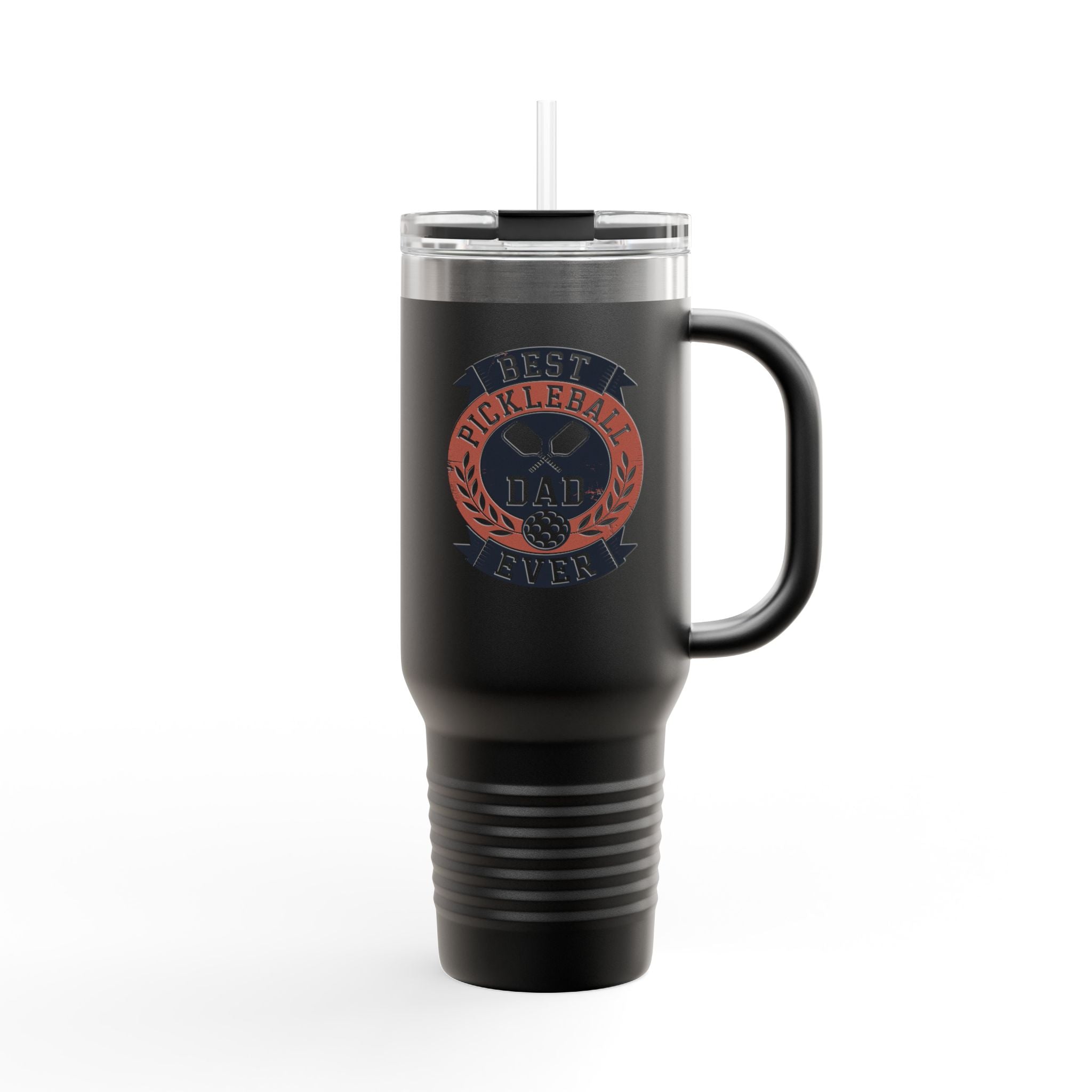Best Pickleball Dad Ever Insulated Travel Mug, 40oz